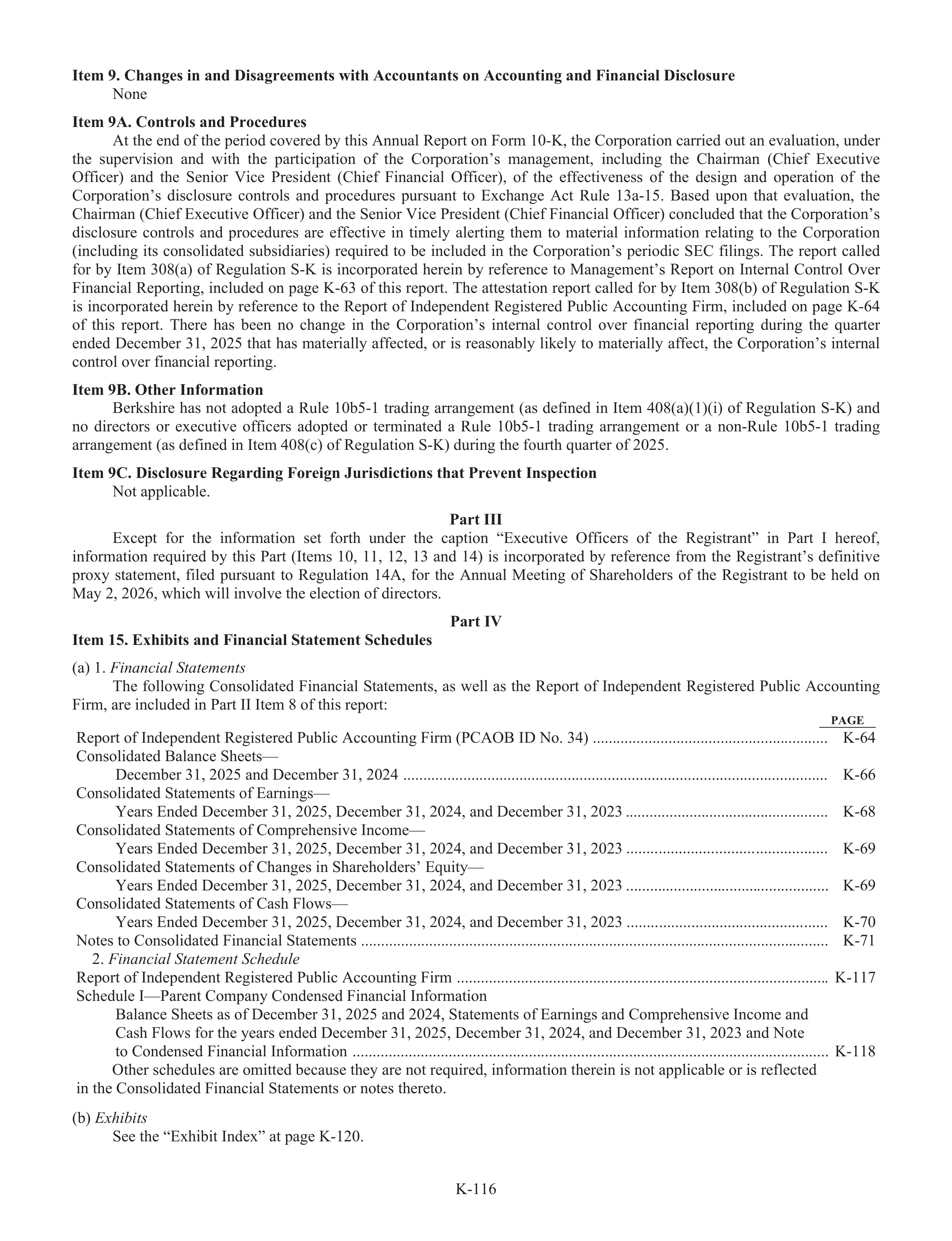 Berkshire Hathaway Annual Report — page 142