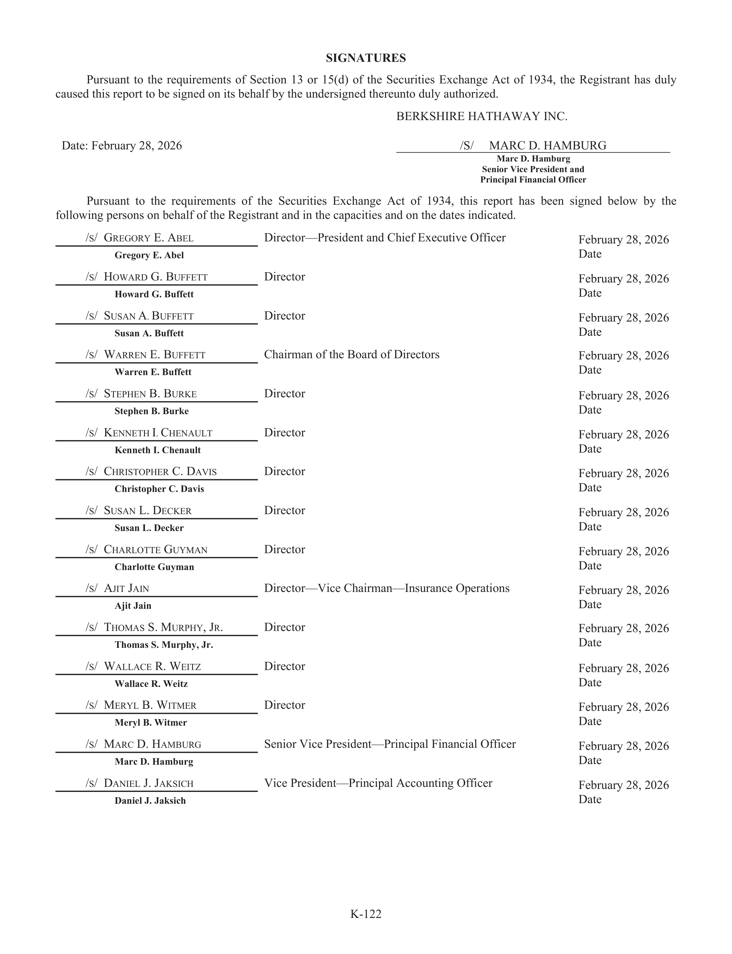 Berkshire Hathaway Annual Report — page 148
