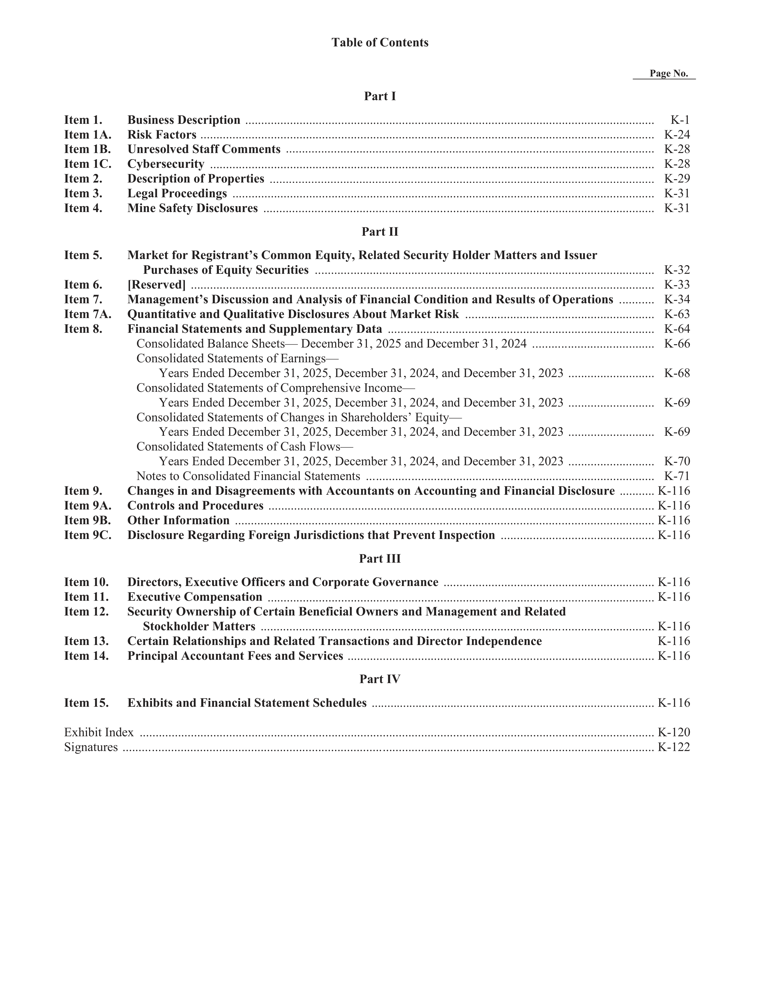 Berkshire Hathaway Annual Report — page 26