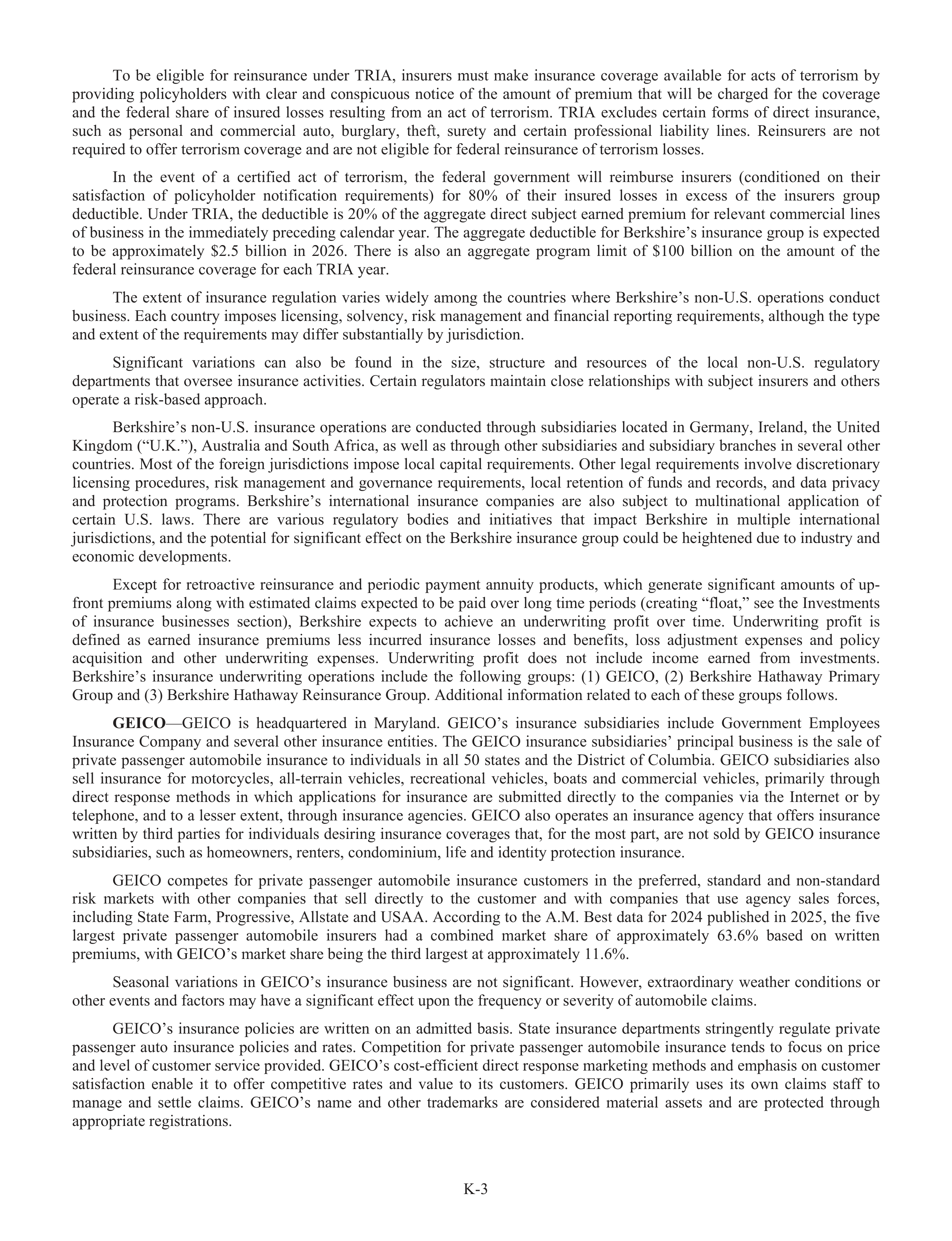 Berkshire Hathaway Annual Report — page 29