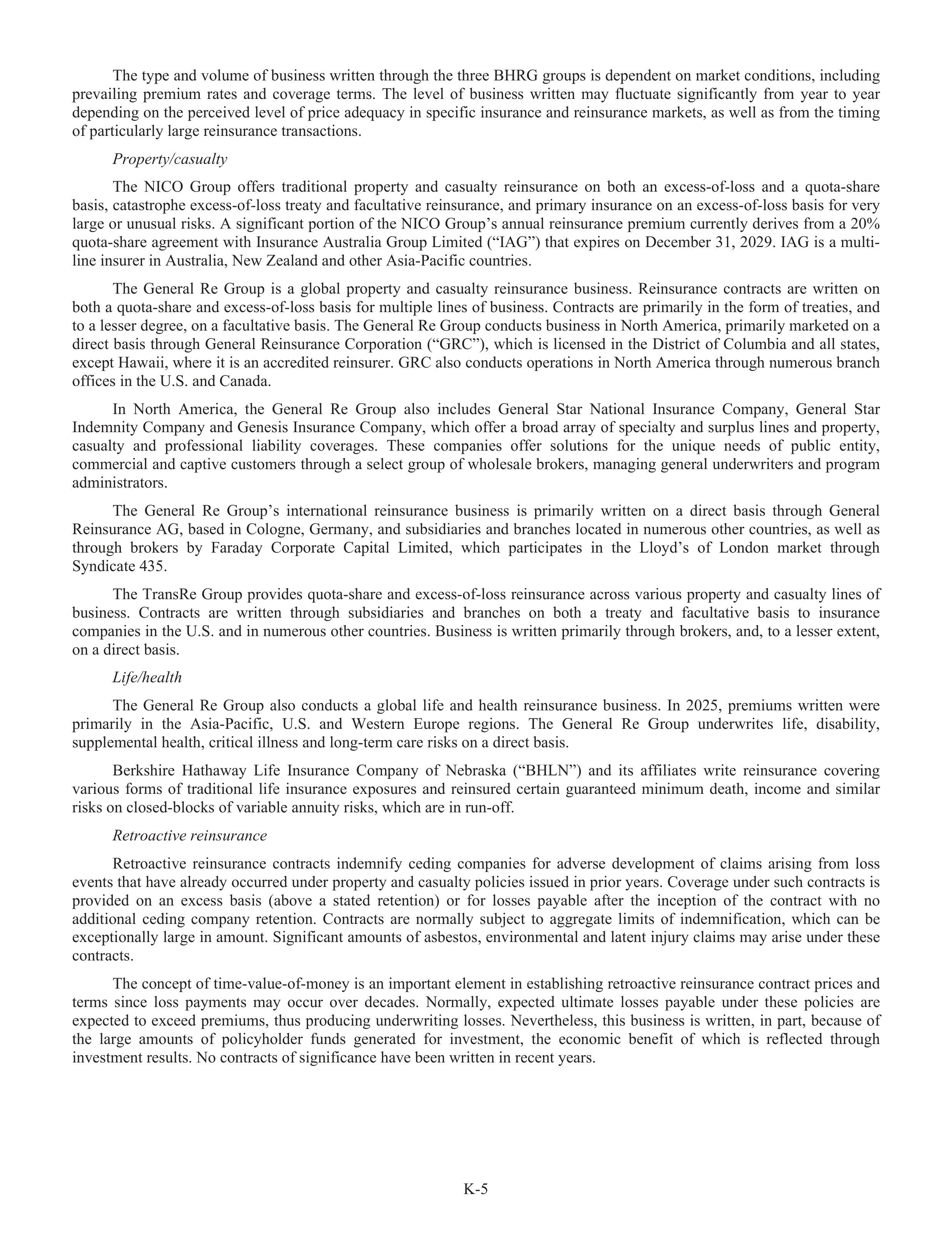 Berkshire Hathaway Annual Report — page 31