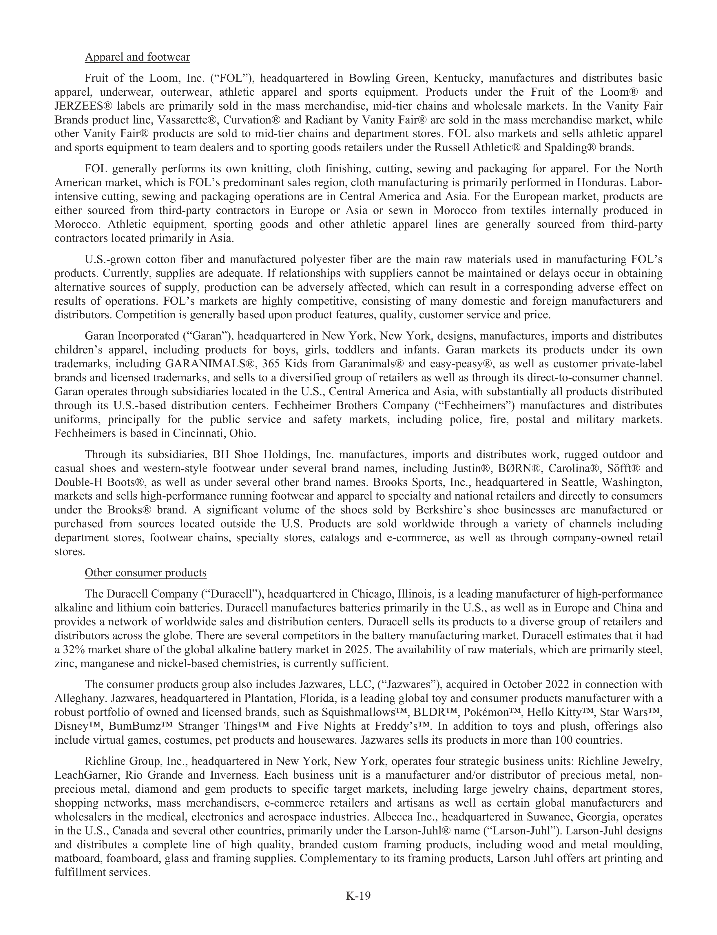 Berkshire Hathaway Annual Report — page 45