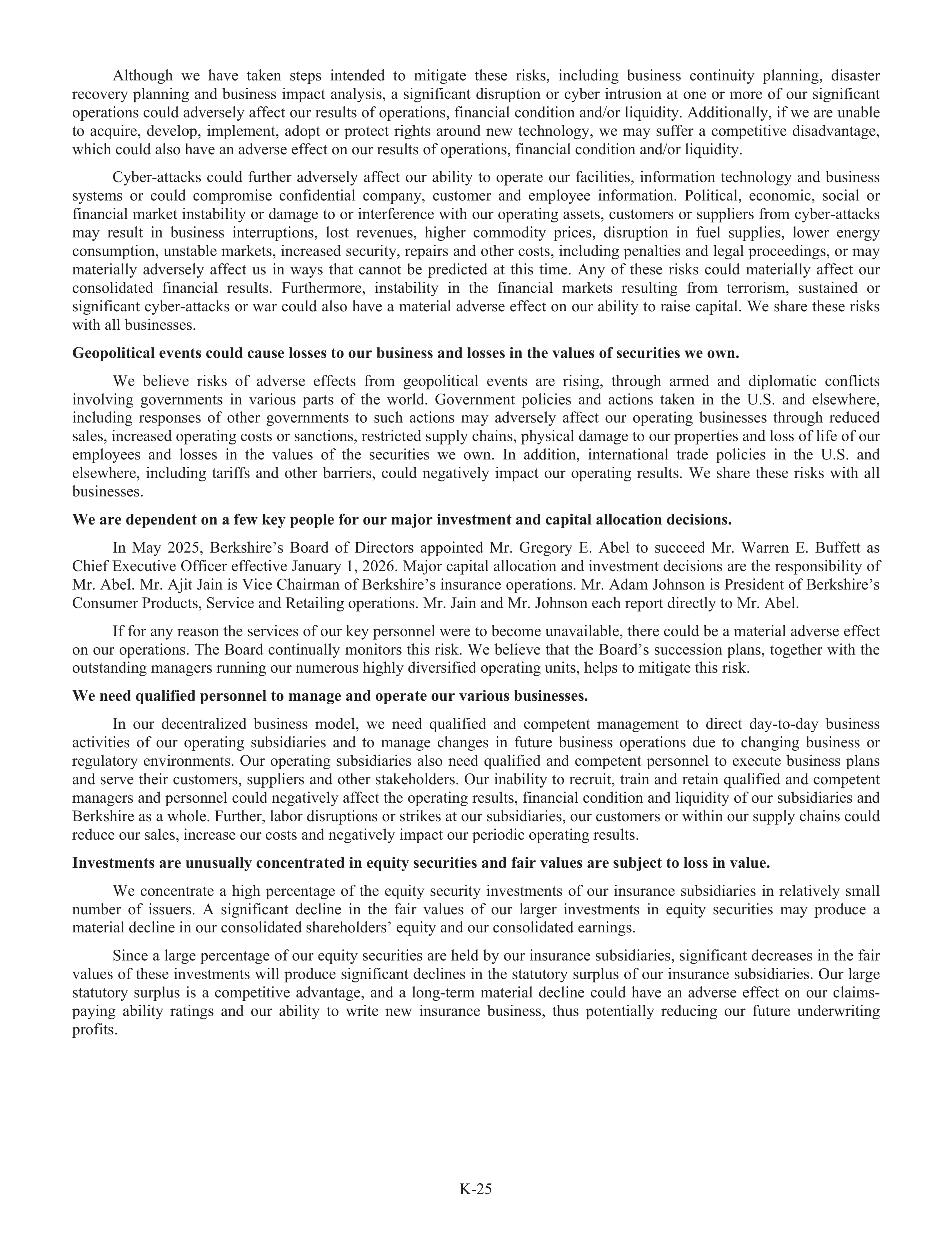 Berkshire Hathaway Annual Report — page 51