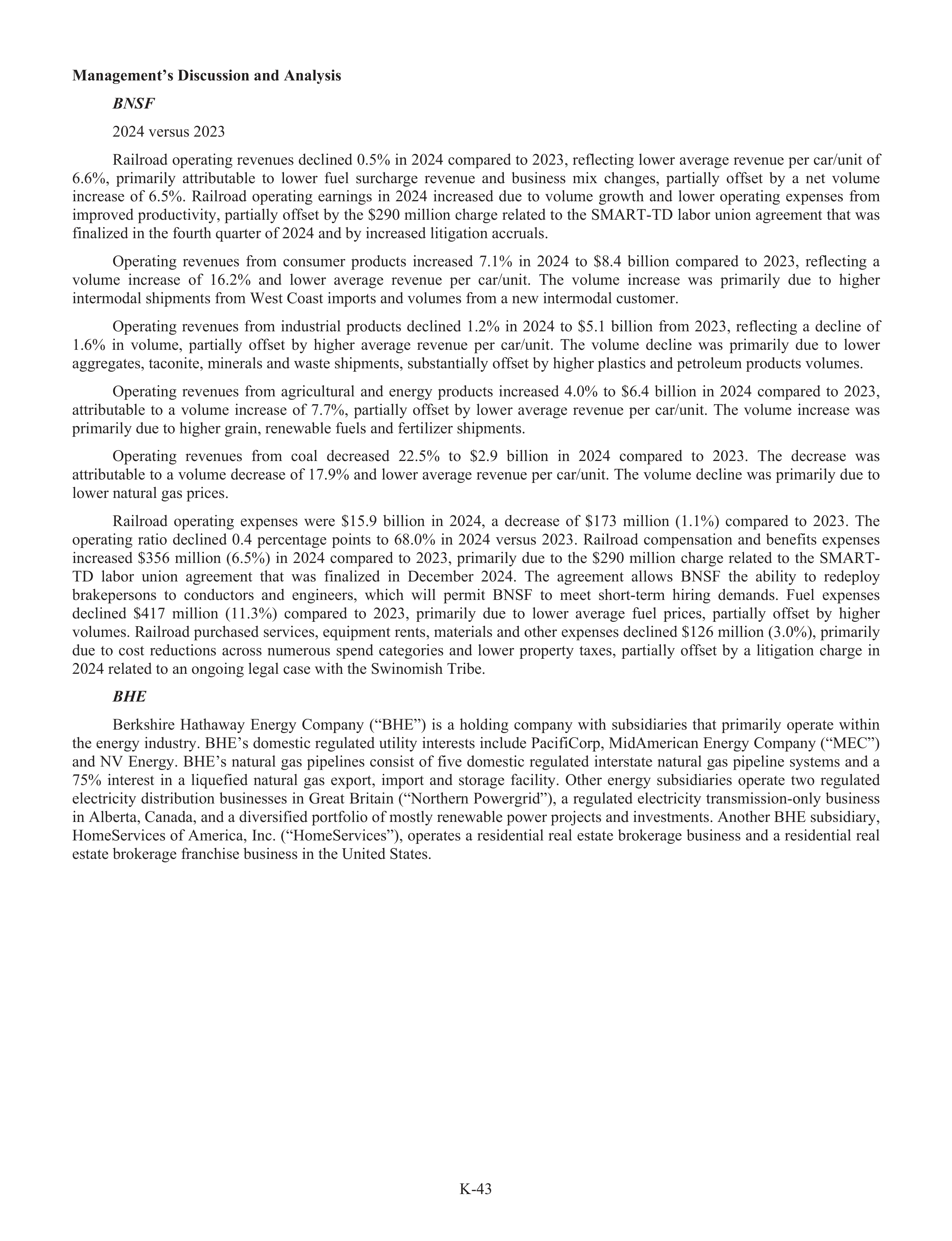 Berkshire Hathaway Annual Report — page 69