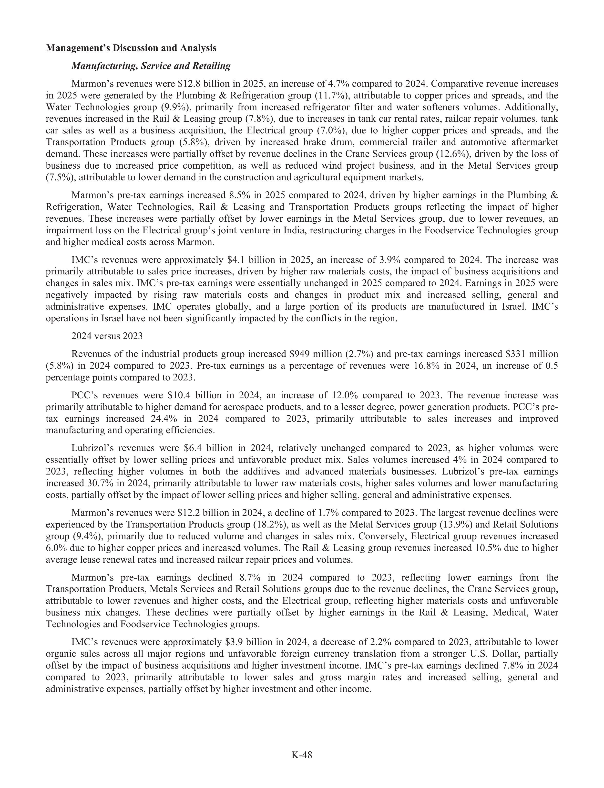 Berkshire Hathaway Annual Report — page 74