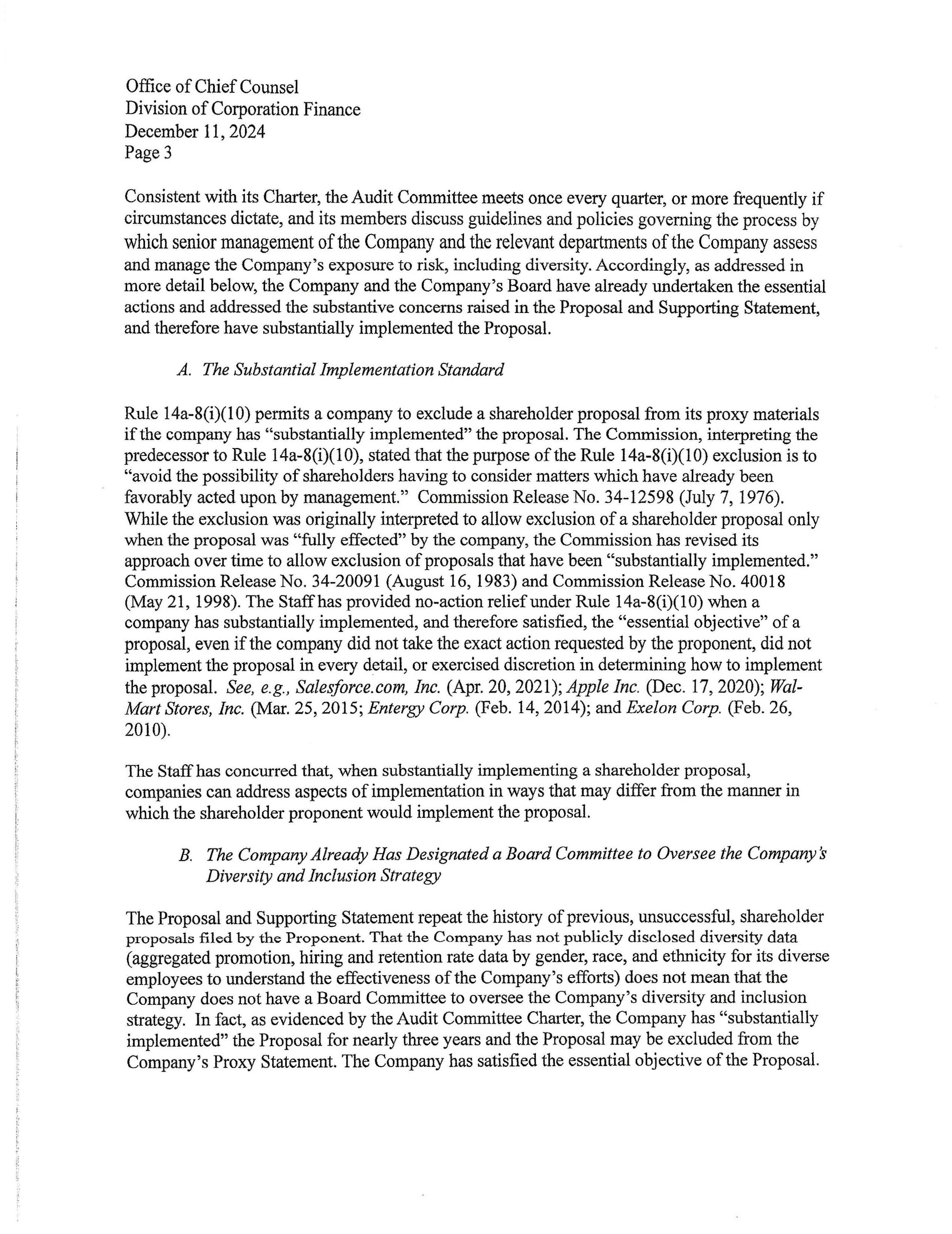 Berkshire Hathaway proposal  — page 3