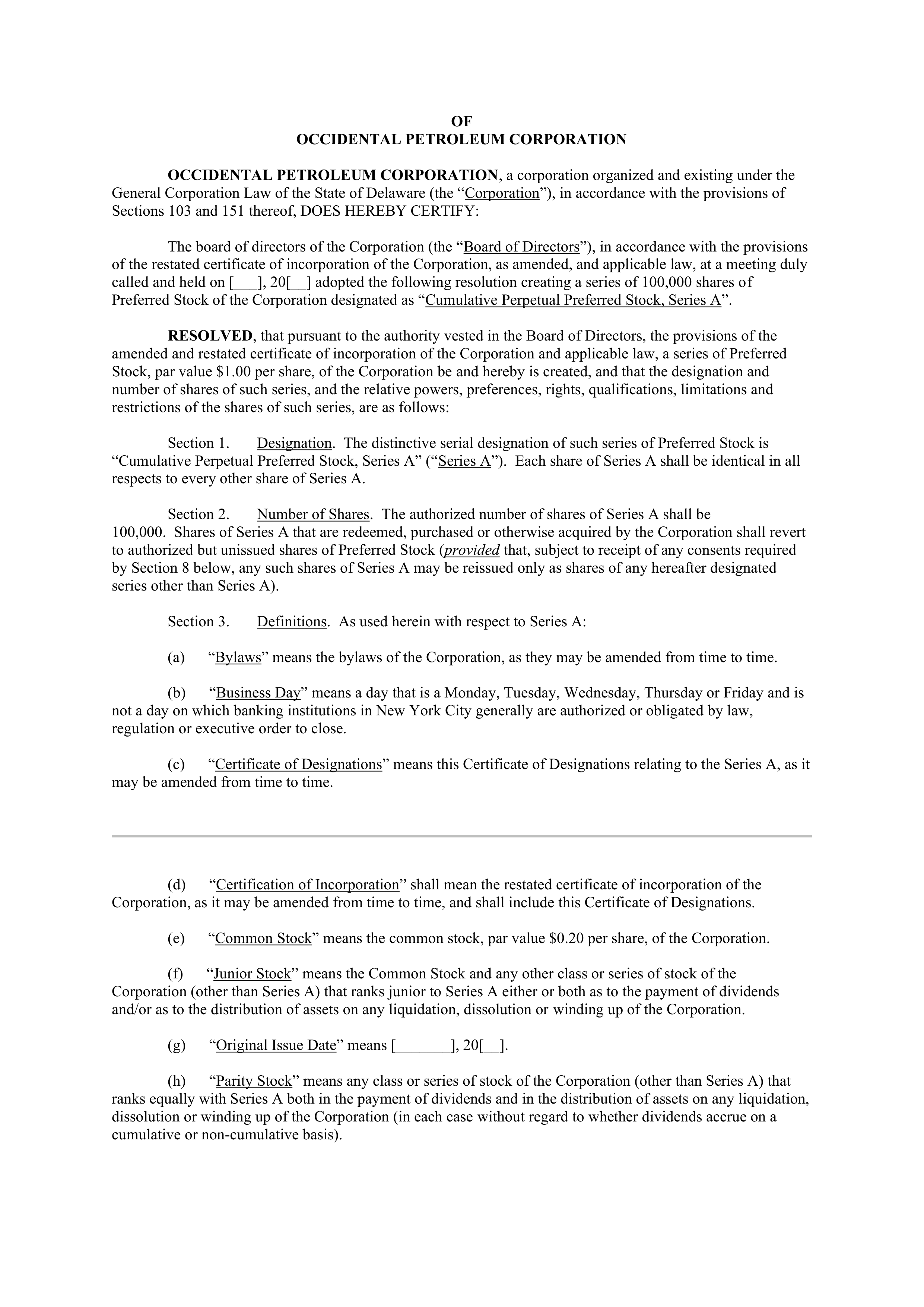 Berkshire Hathaway SECURITIES PURCHASE AGREEMENT — page 15