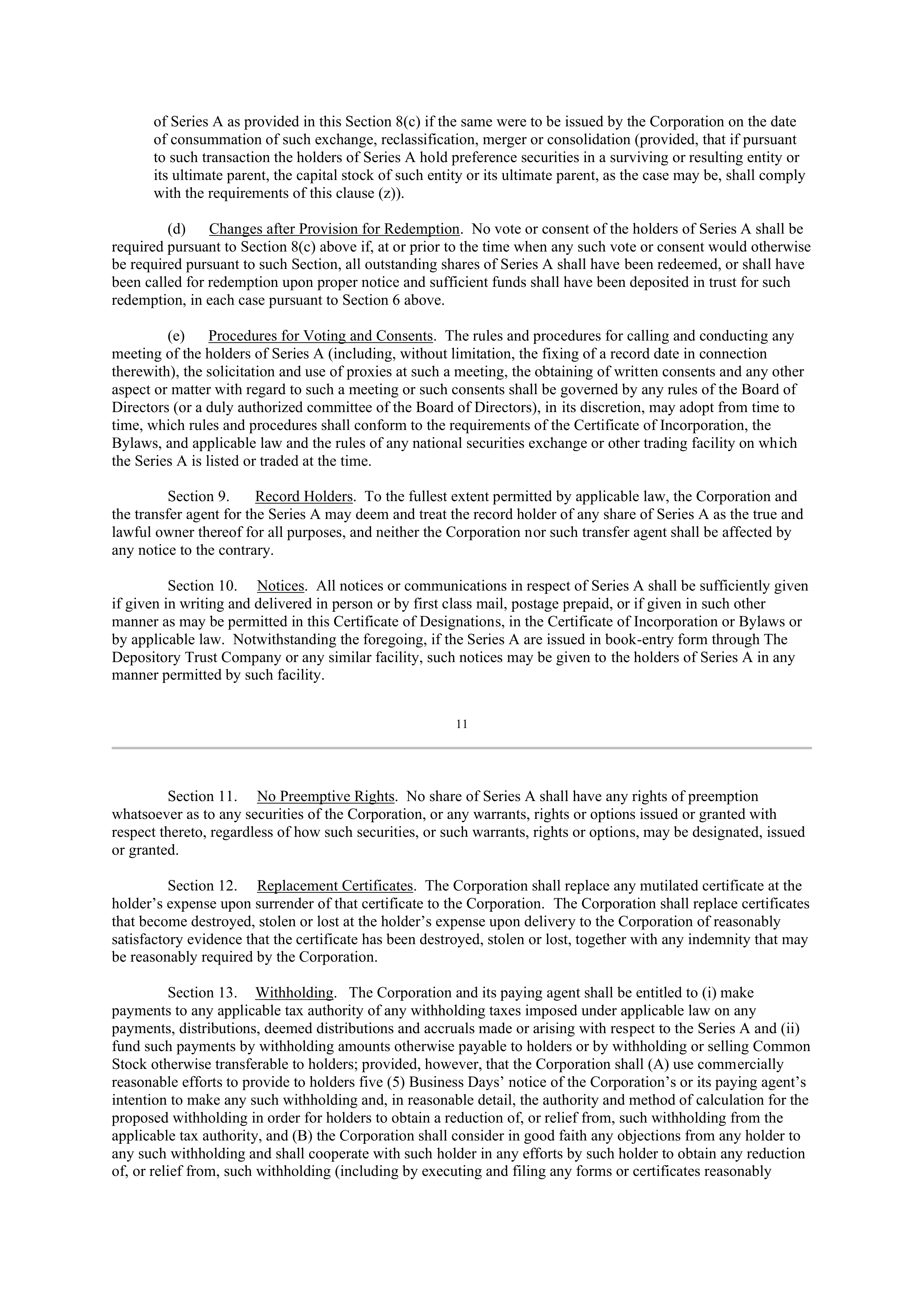 Berkshire Hathaway SECURITIES PURCHASE AGREEMENT — page 23