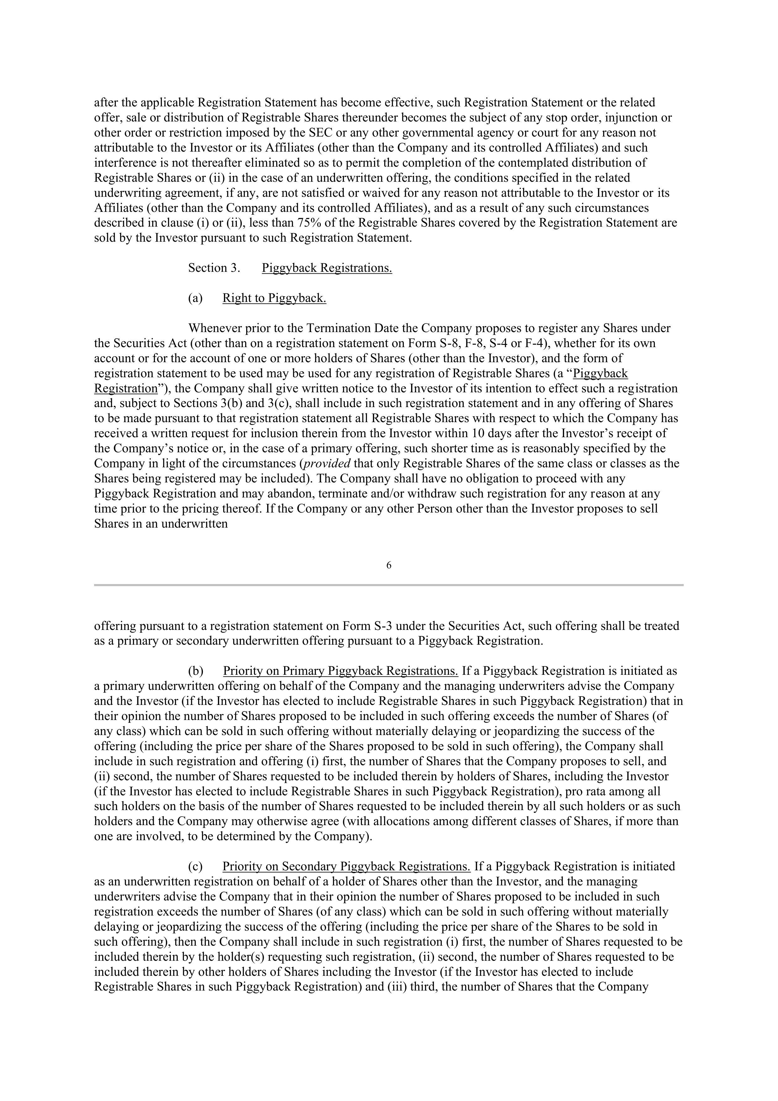 Berkshire Hathaway SECURITIES PURCHASE AGREEMENT — page 43