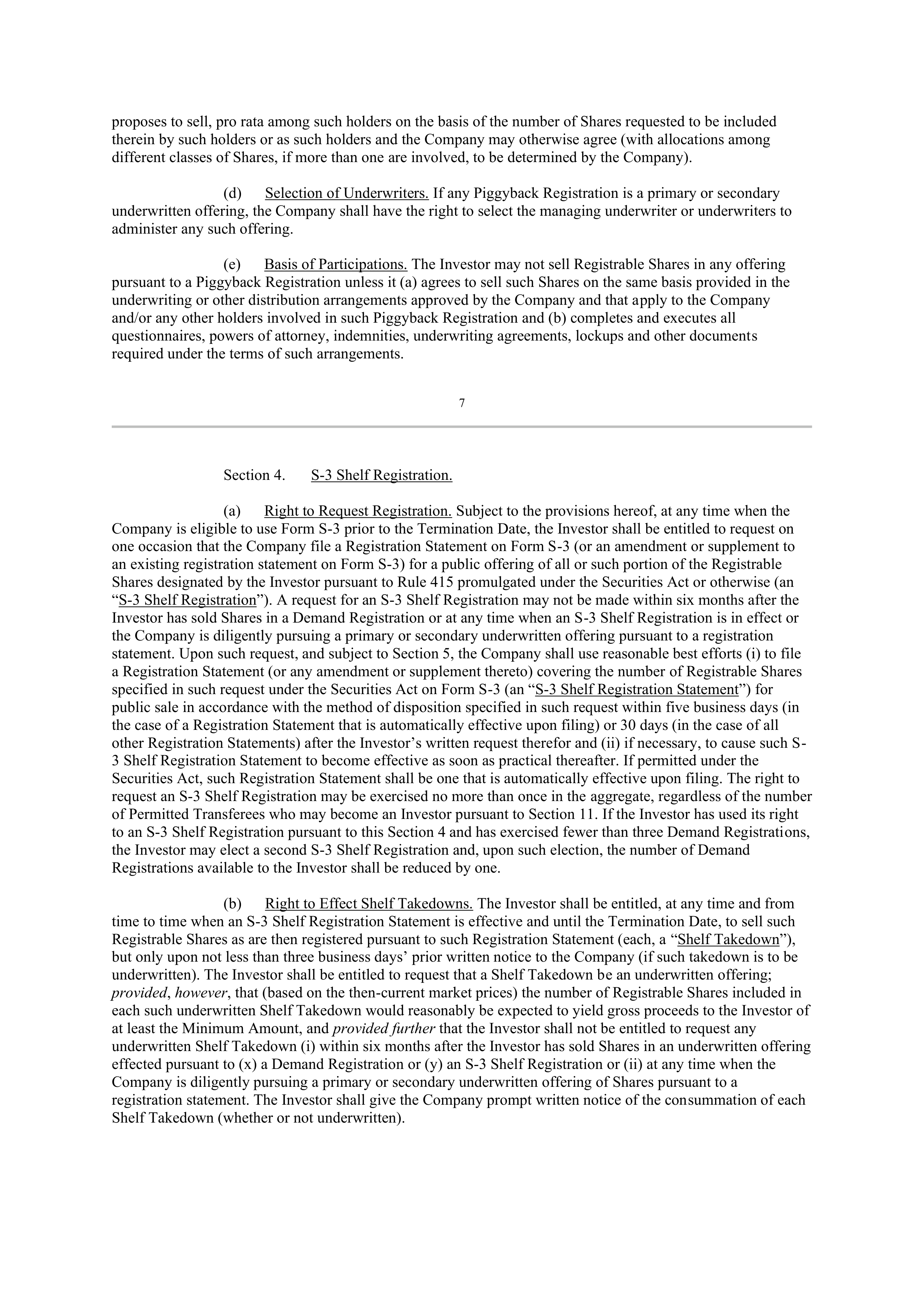Berkshire Hathaway SECURITIES PURCHASE AGREEMENT — page 44
