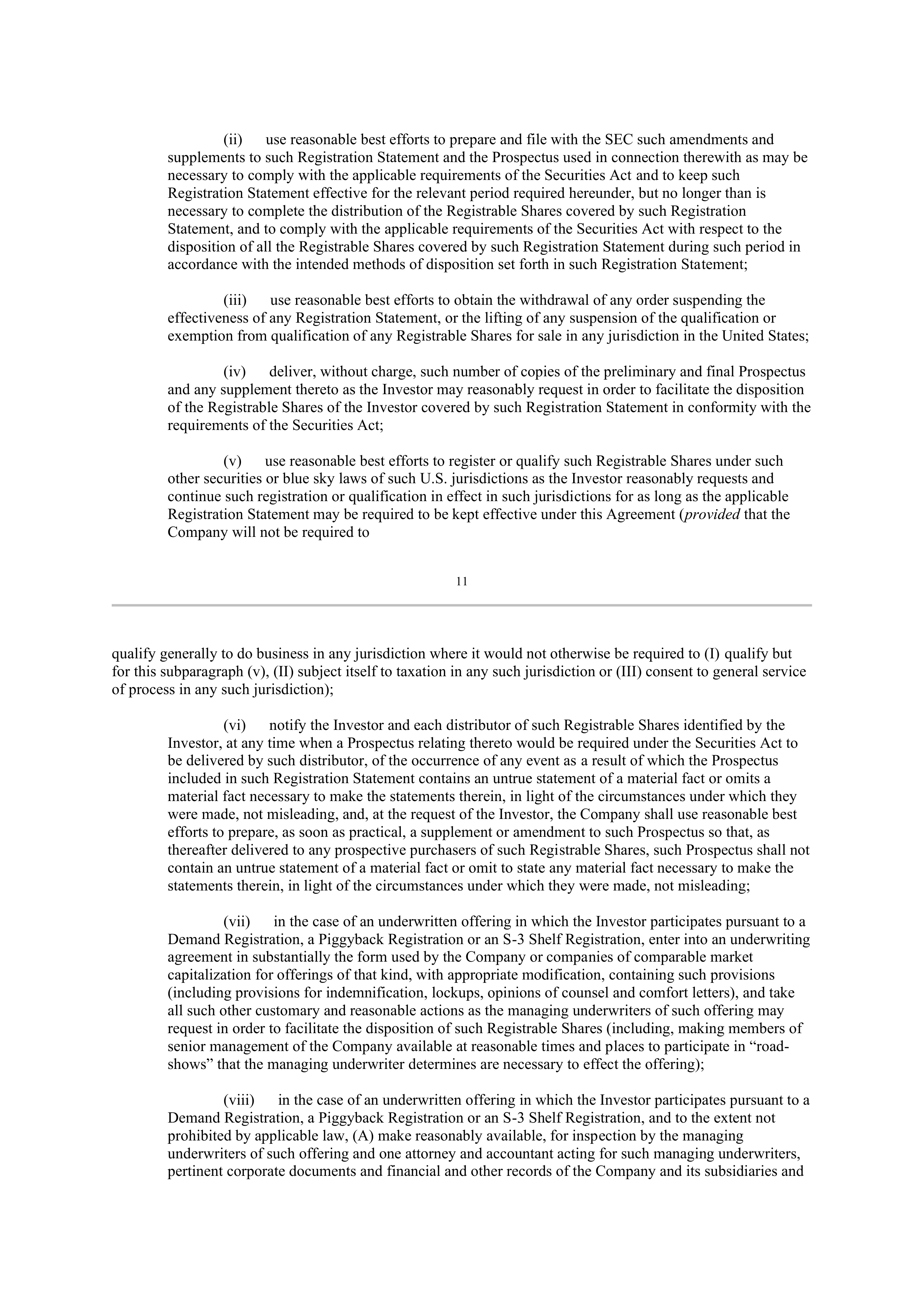 Berkshire Hathaway SECURITIES PURCHASE AGREEMENT — page 47
