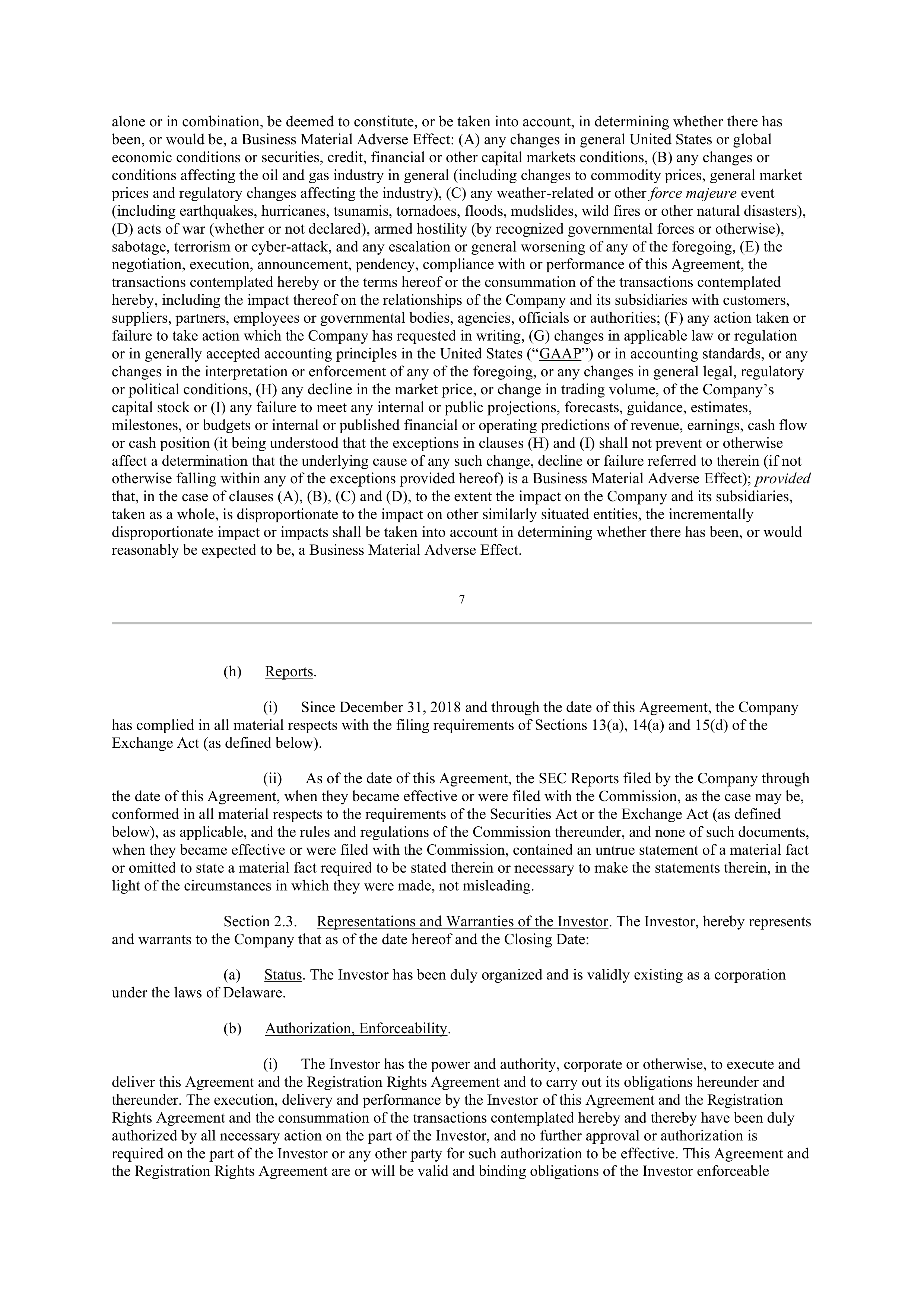 Berkshire Hathaway SECURITIES PURCHASE AGREEMENT — page 6