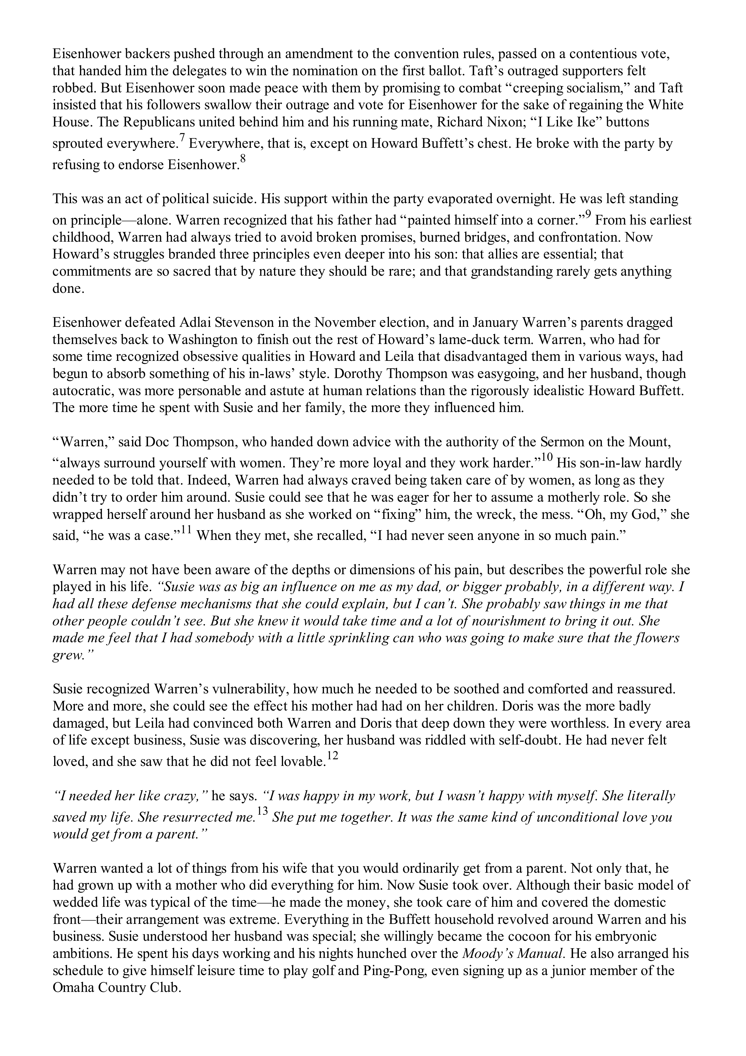 Berkshire Hathaway The Snowball Biography — page 102