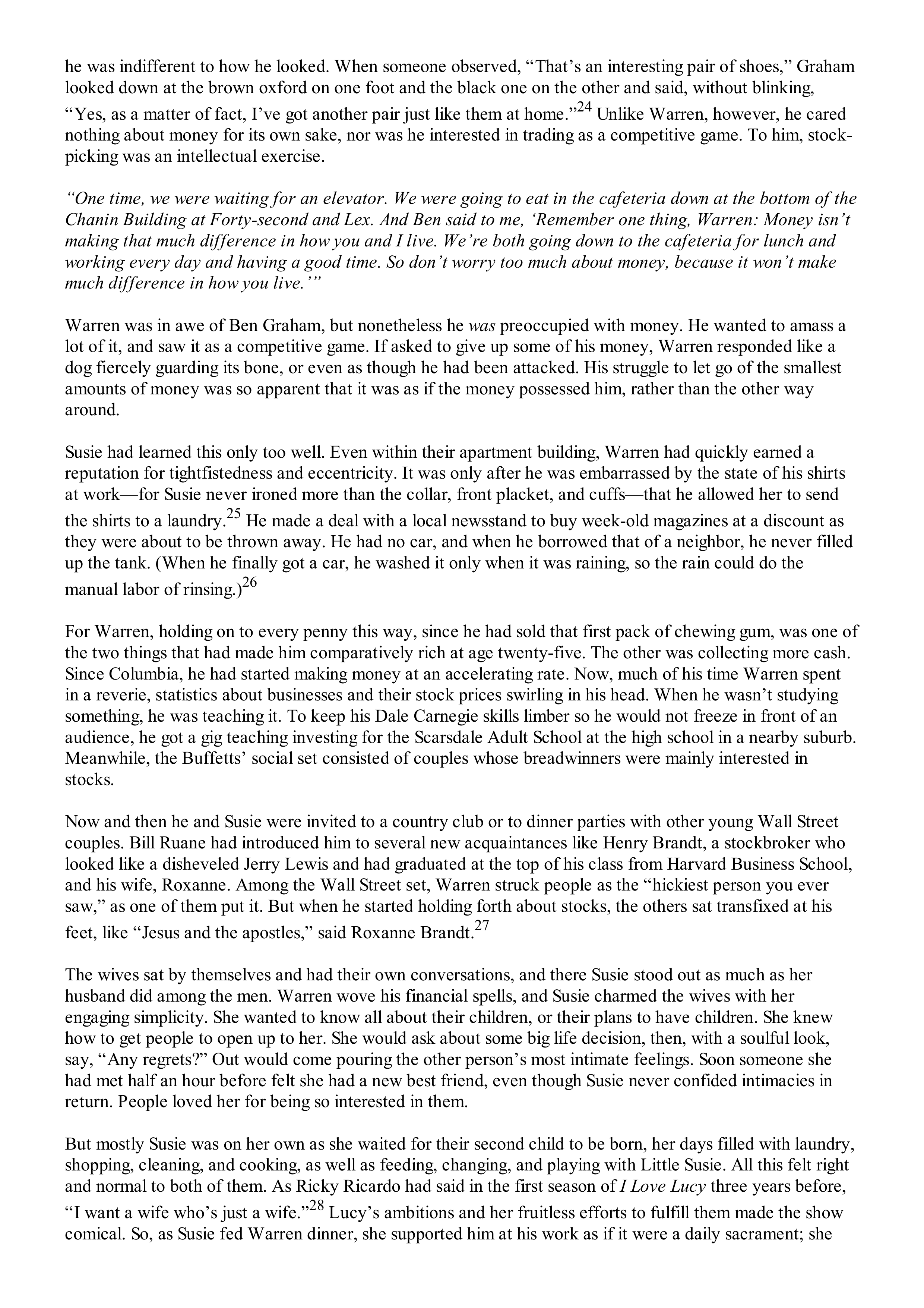 Berkshire Hathaway The Snowball Biography — page 107