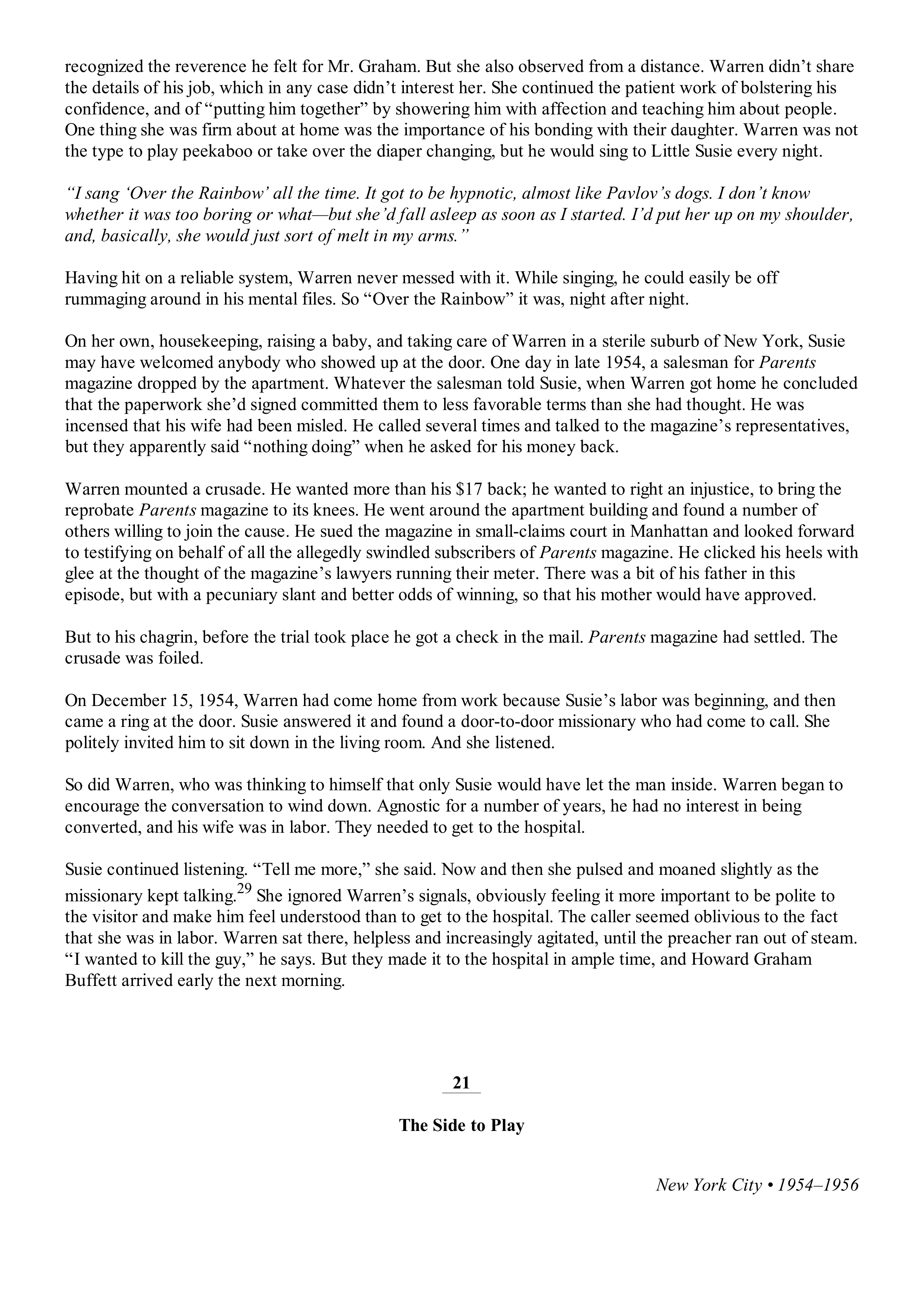 Berkshire Hathaway The Snowball Biography — page 108