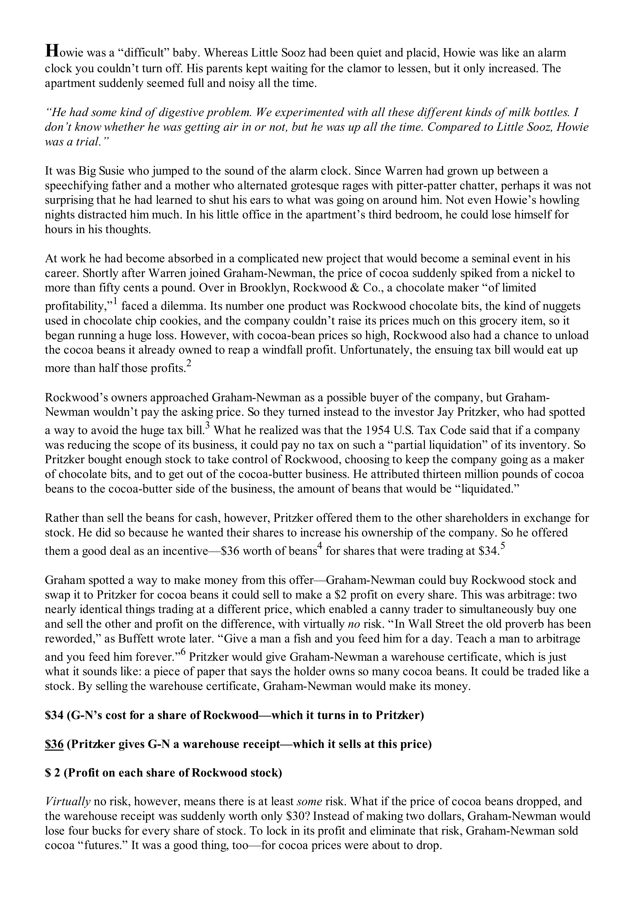 Berkshire Hathaway The Snowball Biography — page 109