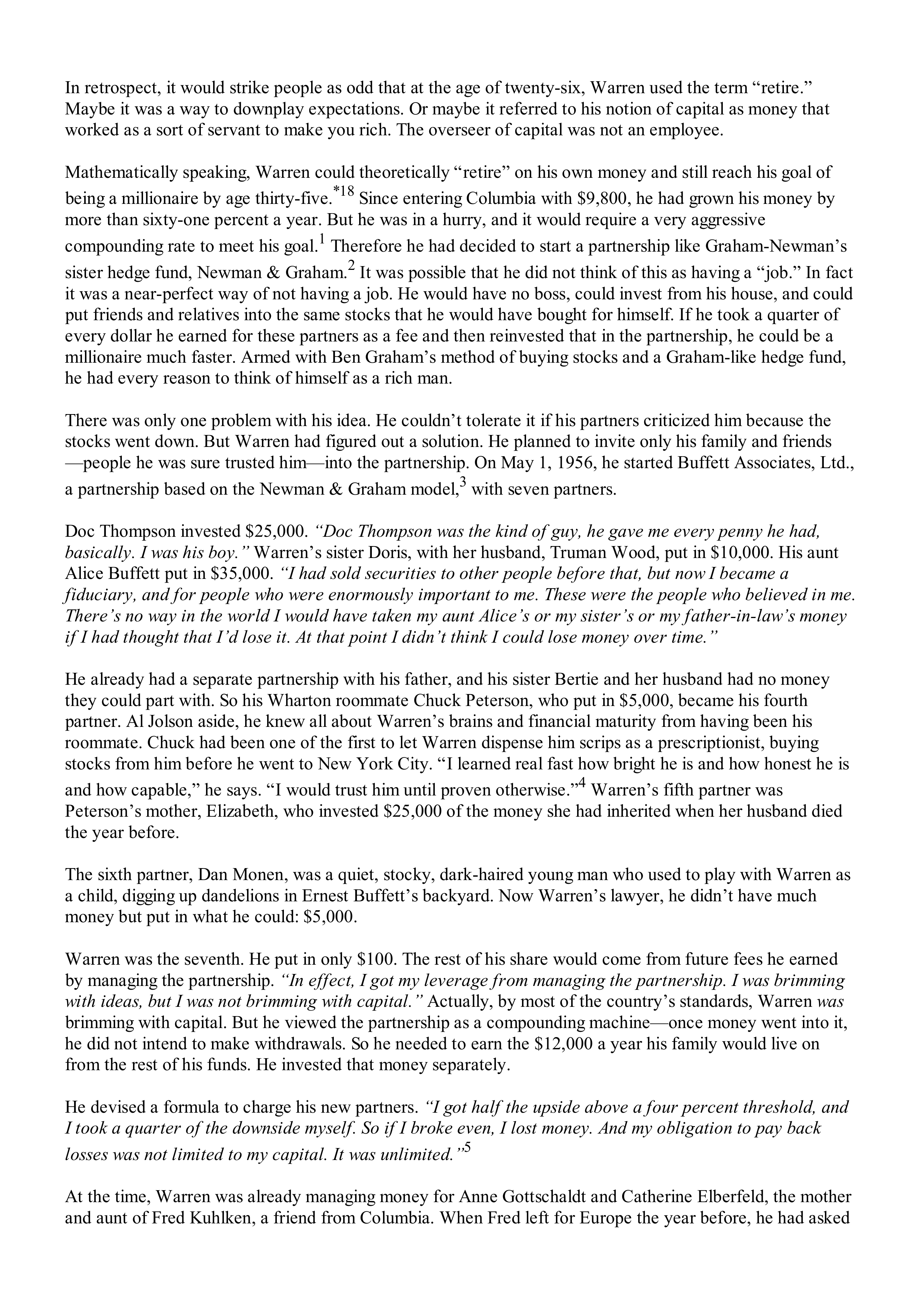 Berkshire Hathaway The Snowball Biography — page 115