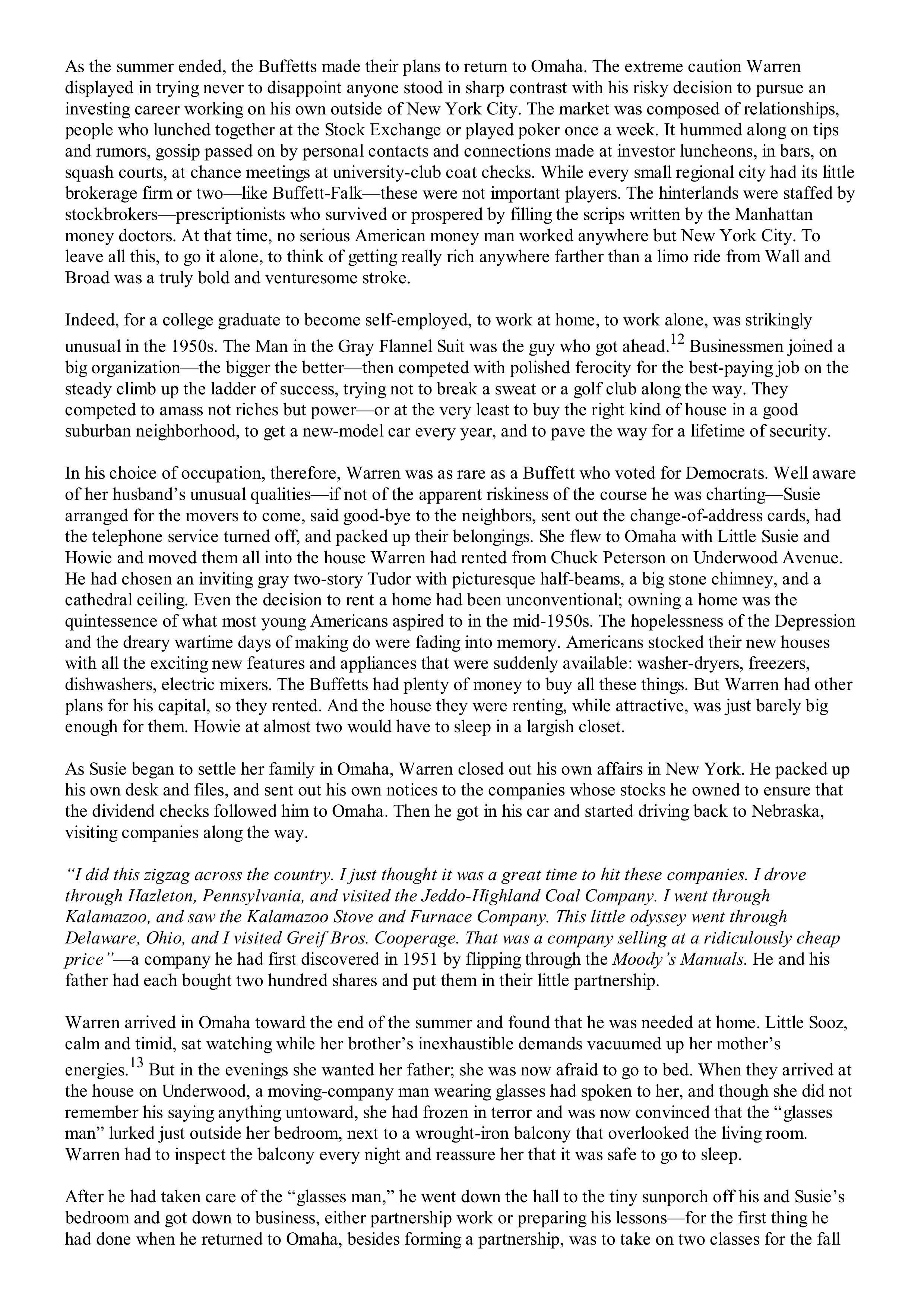 Berkshire Hathaway The Snowball Biography — page 117