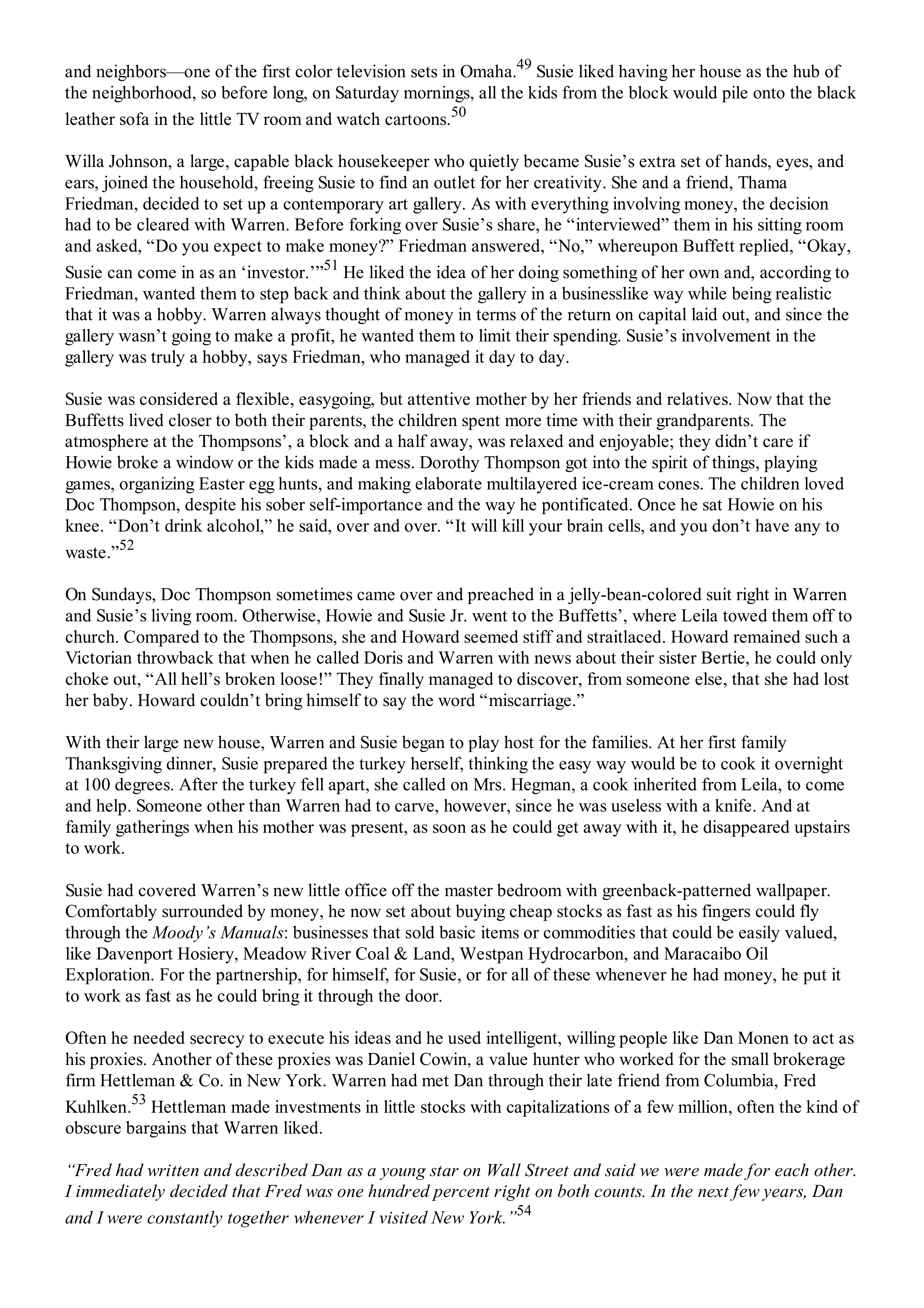 Berkshire Hathaway The Snowball Biography — page 125