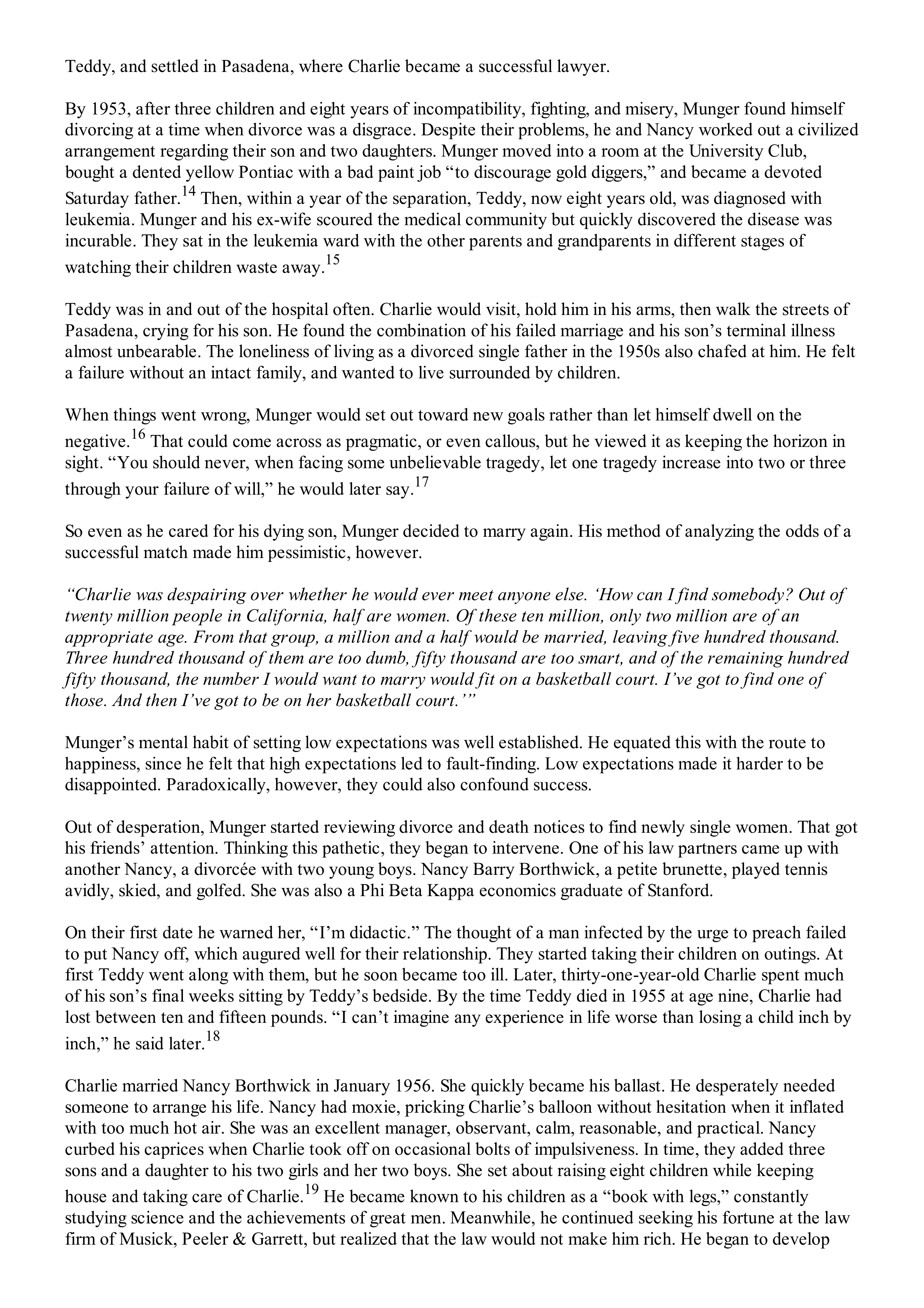 Berkshire Hathaway The Snowball Biography — page 129