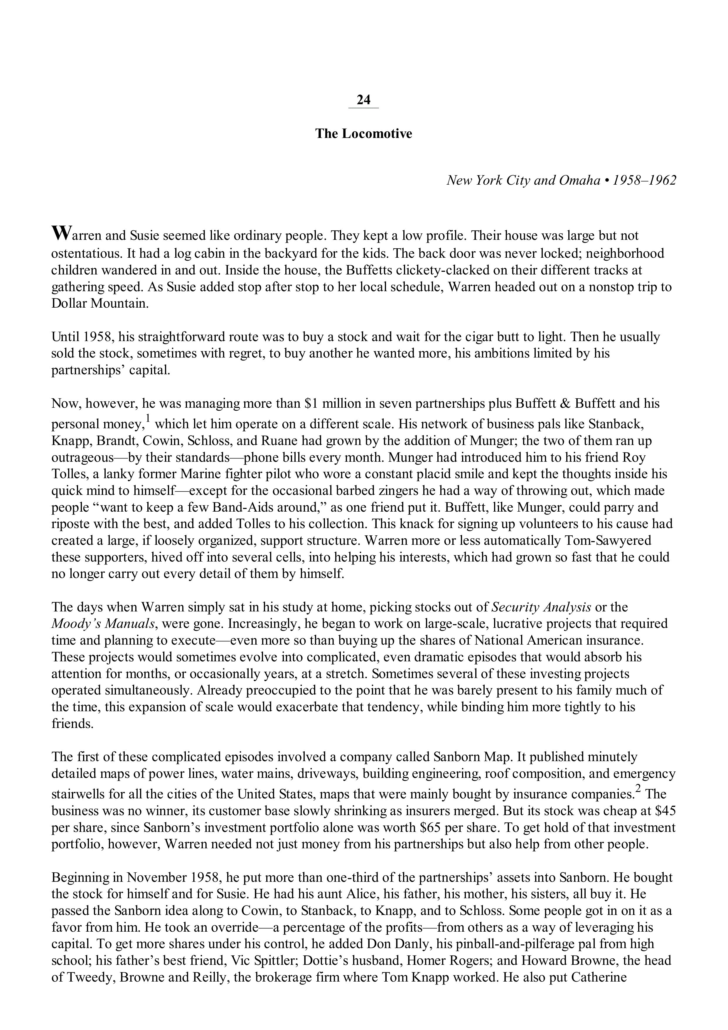 Berkshire Hathaway The Snowball Biography — page 131
