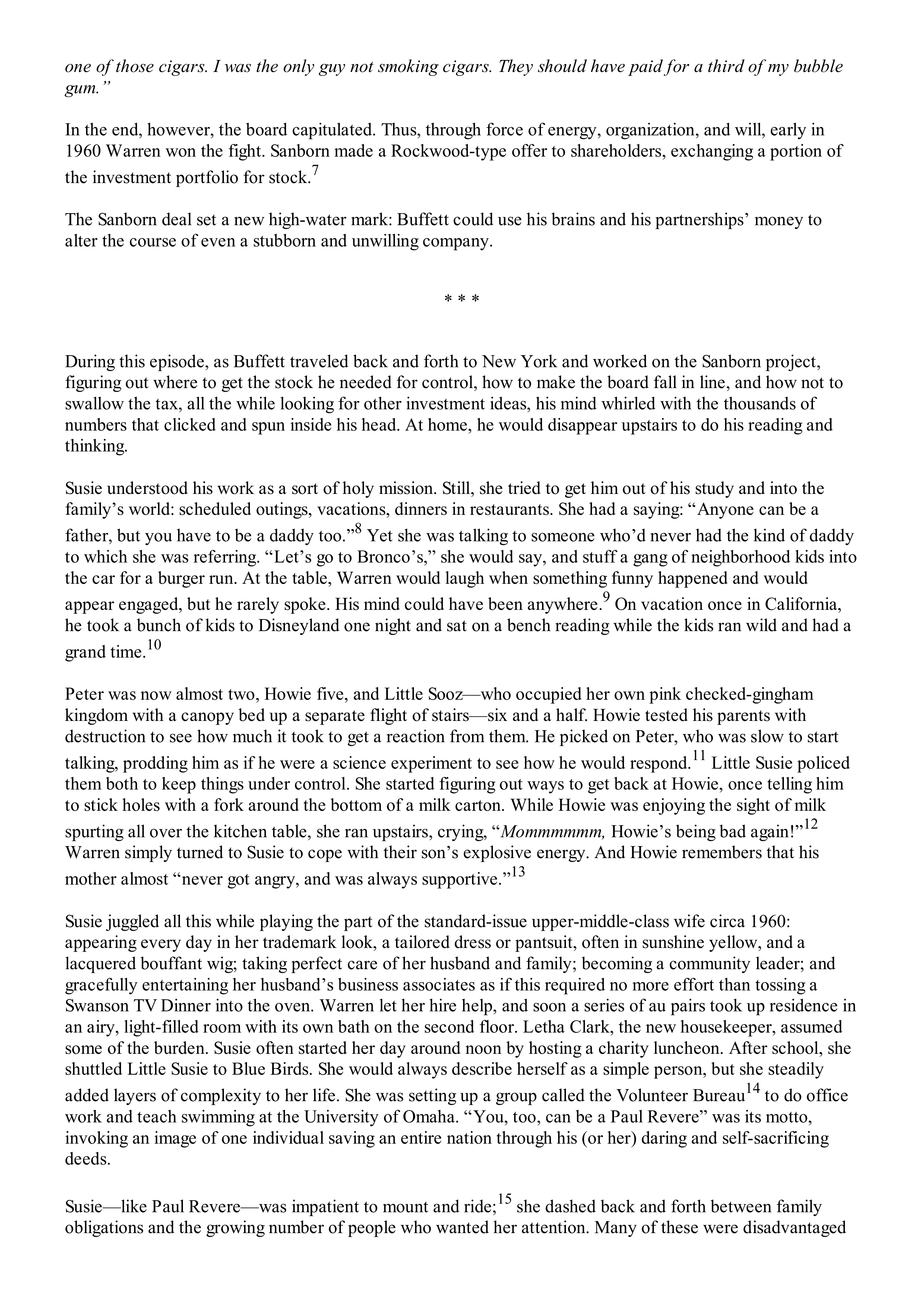 Berkshire Hathaway The Snowball Biography — page 133