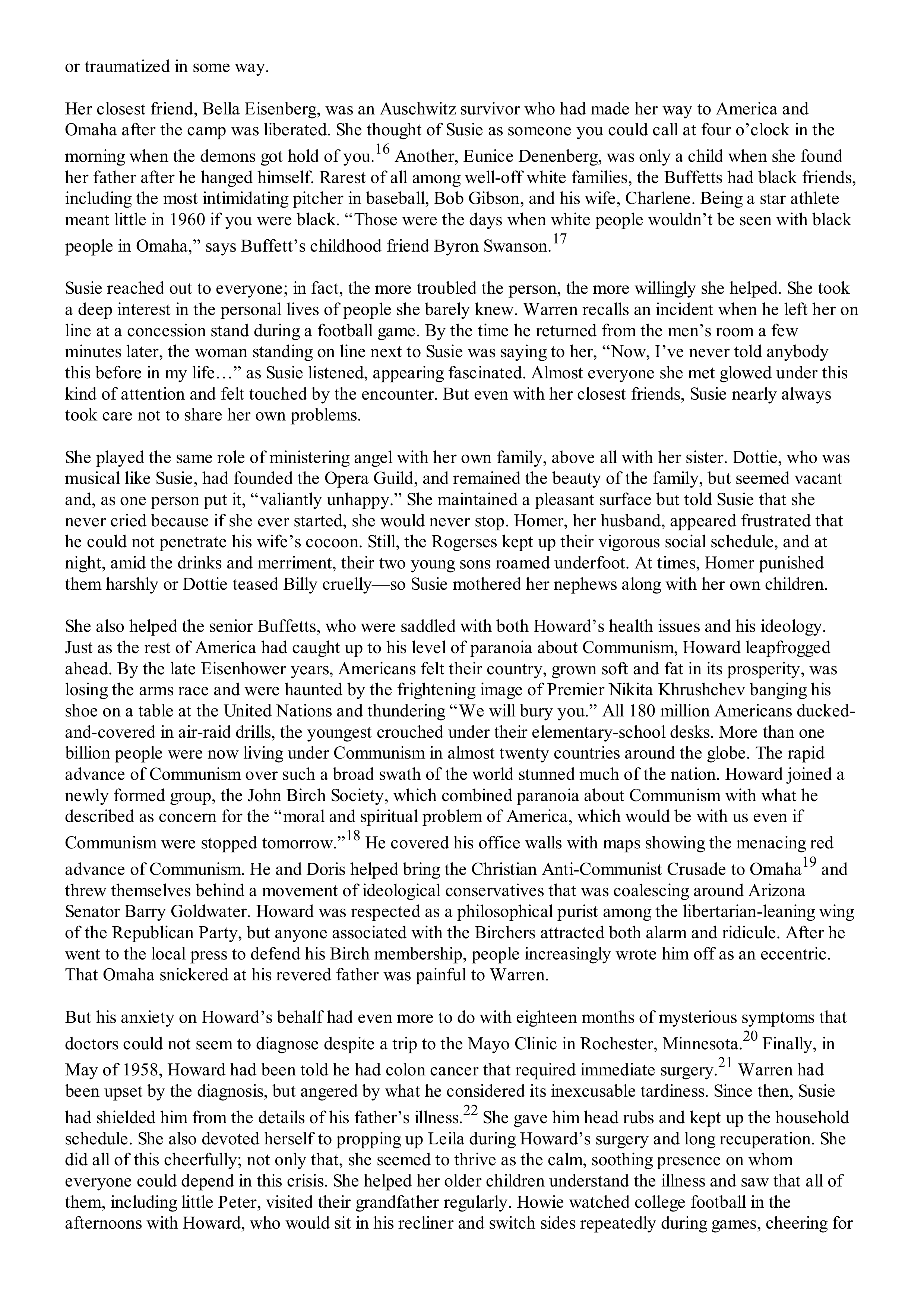 Berkshire Hathaway The Snowball Biography — page 134