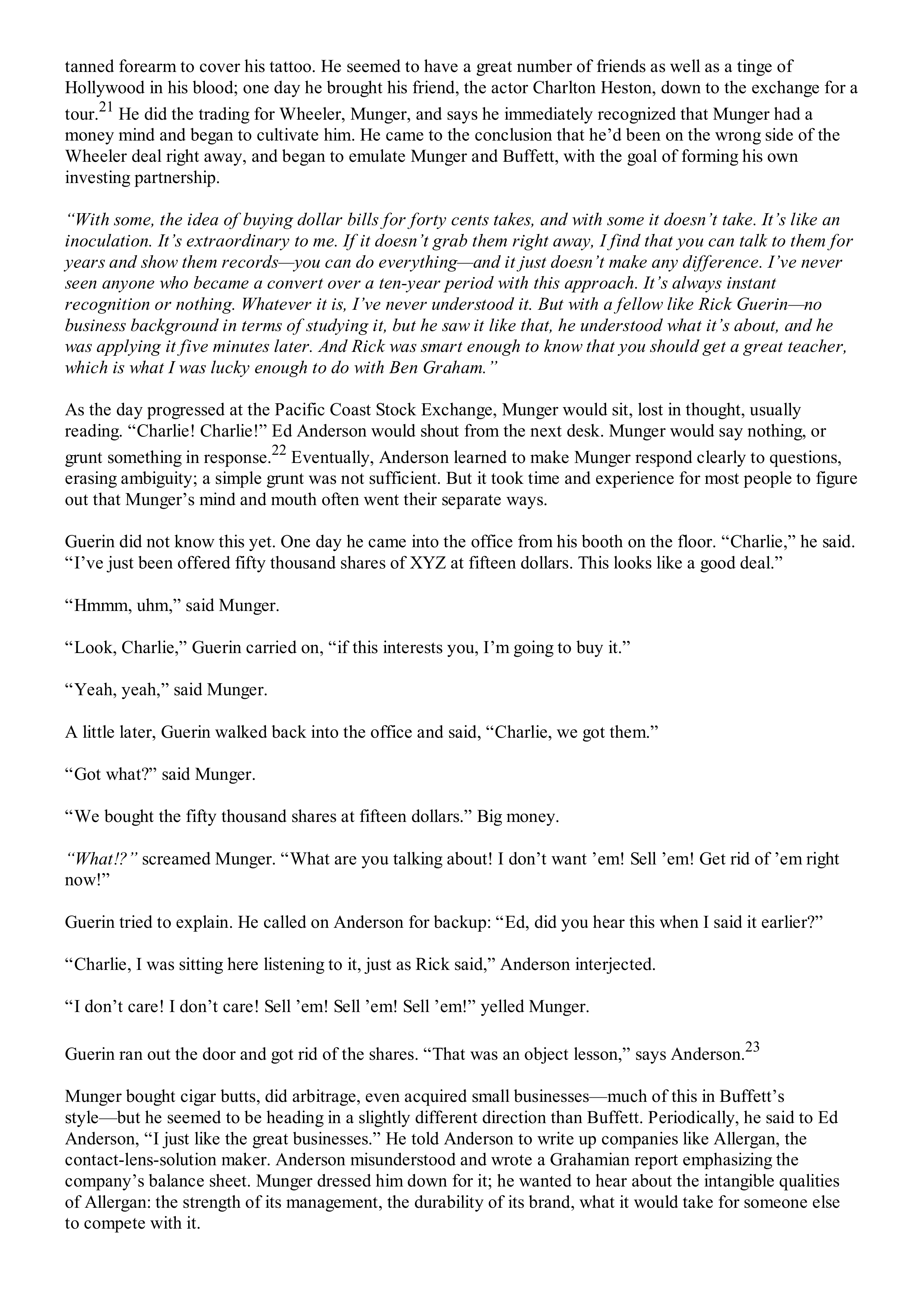 Berkshire Hathaway The Snowball Biography — page 145