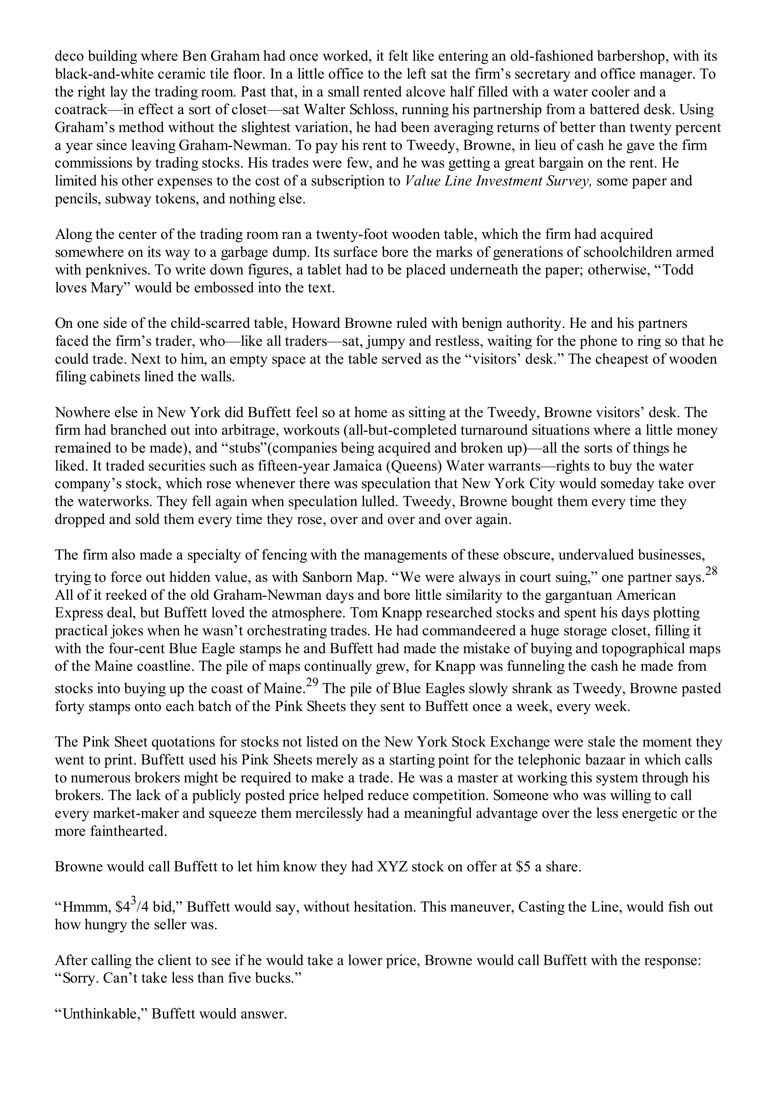 Berkshire Hathaway The Snowball Biography — page 155