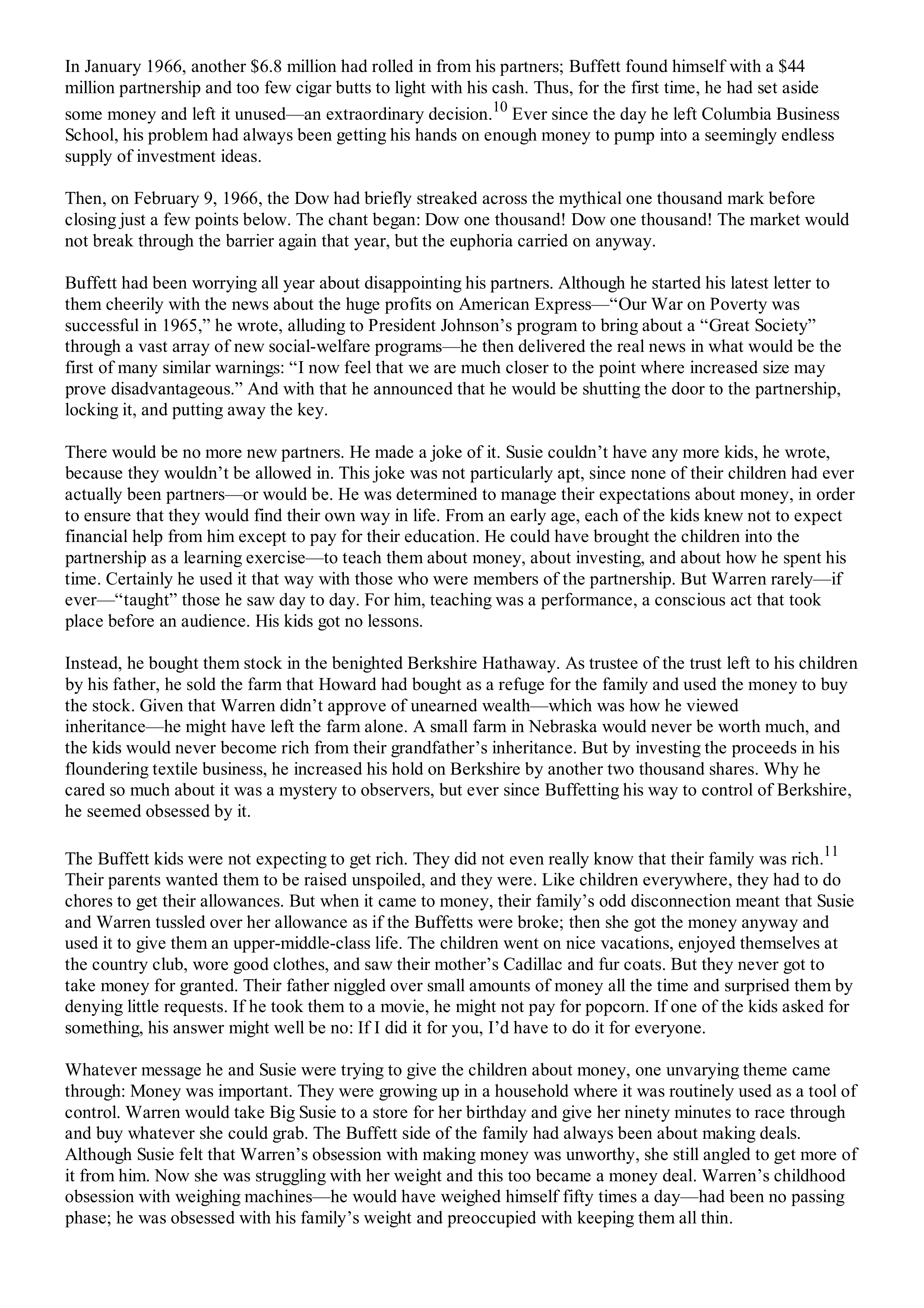 Berkshire Hathaway The Snowball Biography — page 172