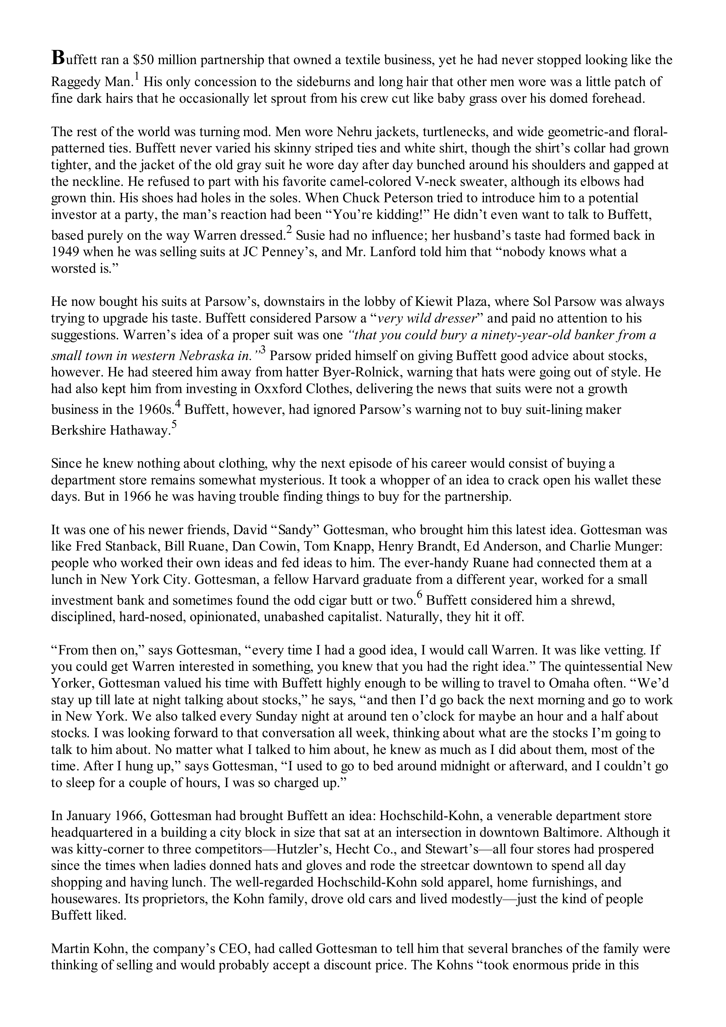 Berkshire Hathaway The Snowball Biography — page 174