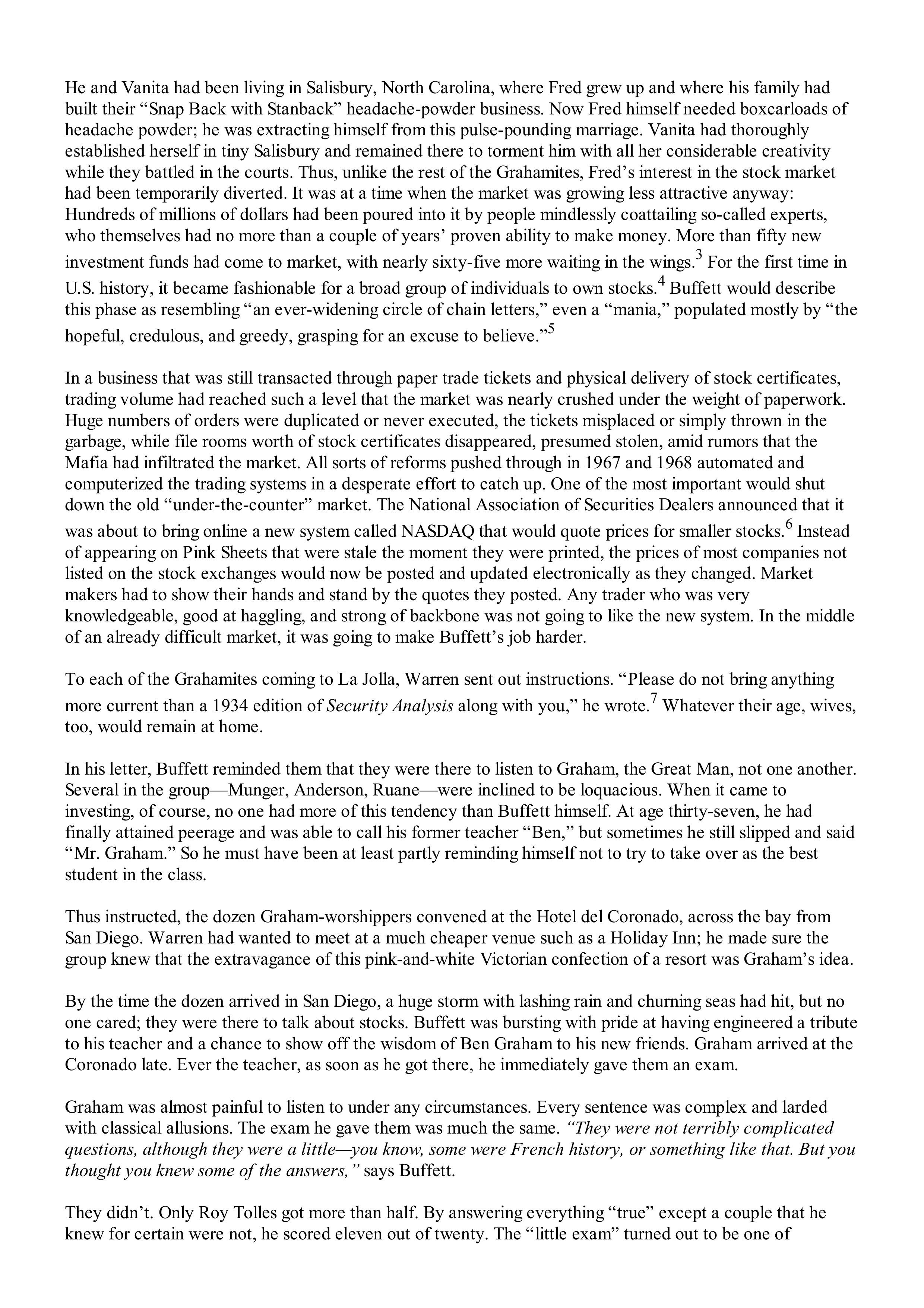 Berkshire Hathaway The Snowball Biography — page 189