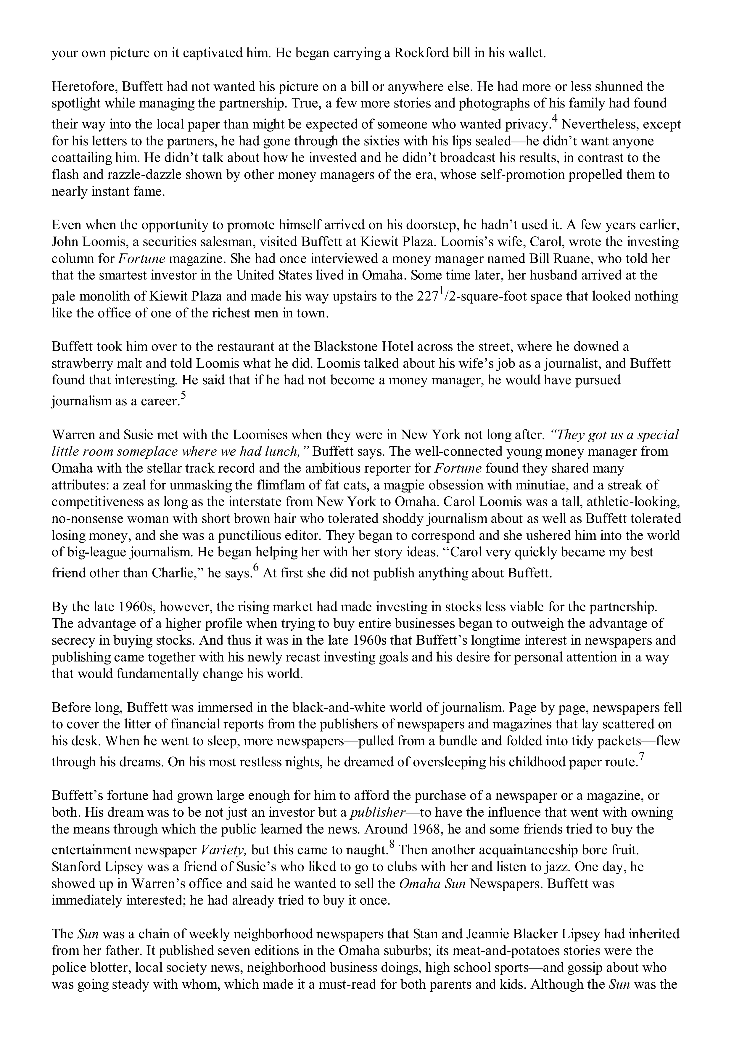 Berkshire Hathaway The Snowball Biography — page 195