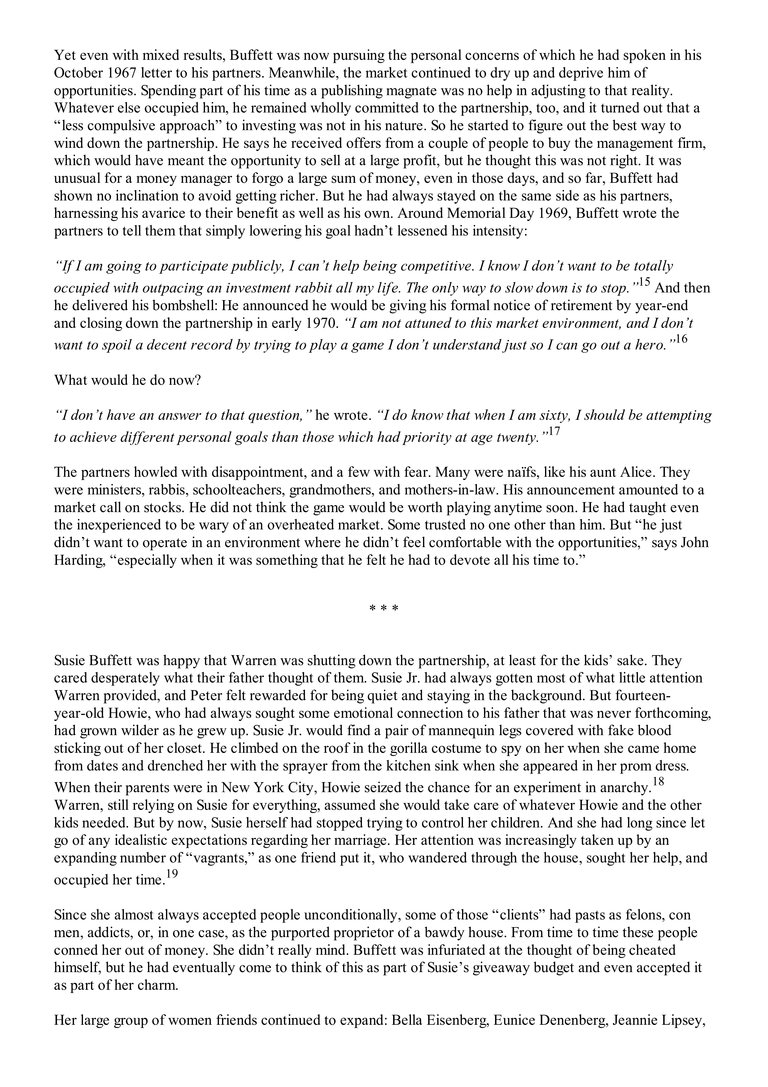 Berkshire Hathaway The Snowball Biography — page 197