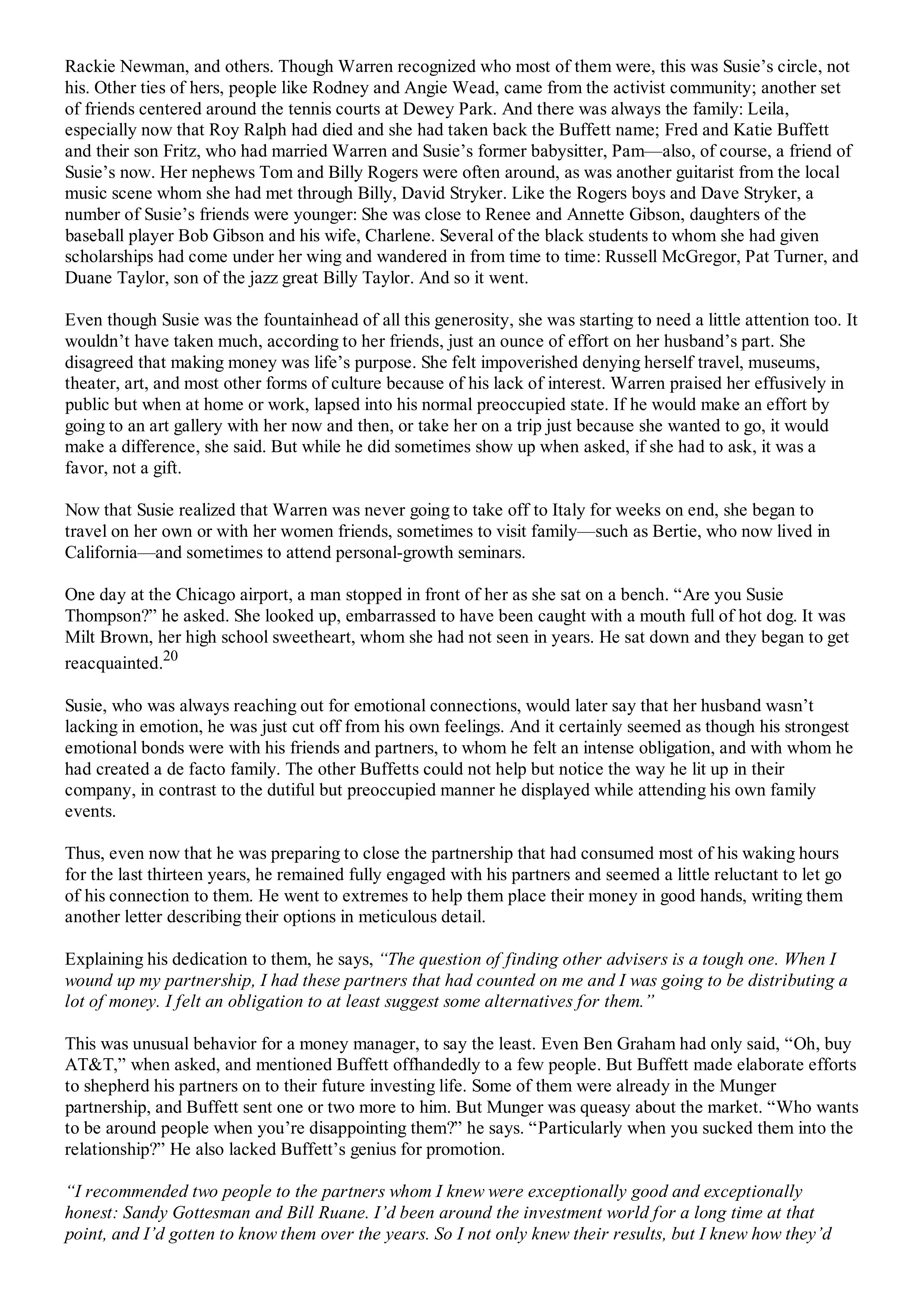 Berkshire Hathaway The Snowball Biography — page 198