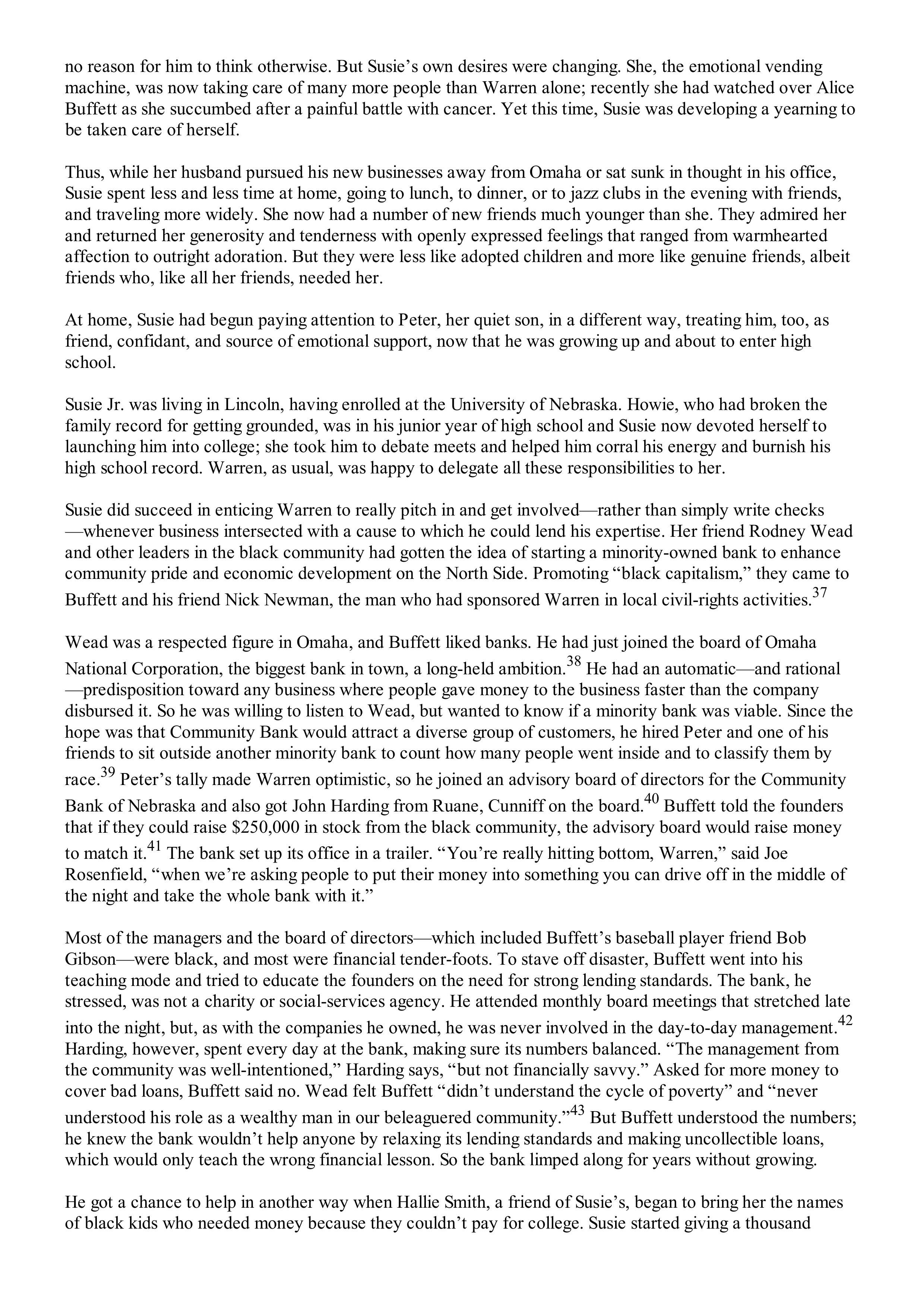 Berkshire Hathaway The Snowball Biography — page 209