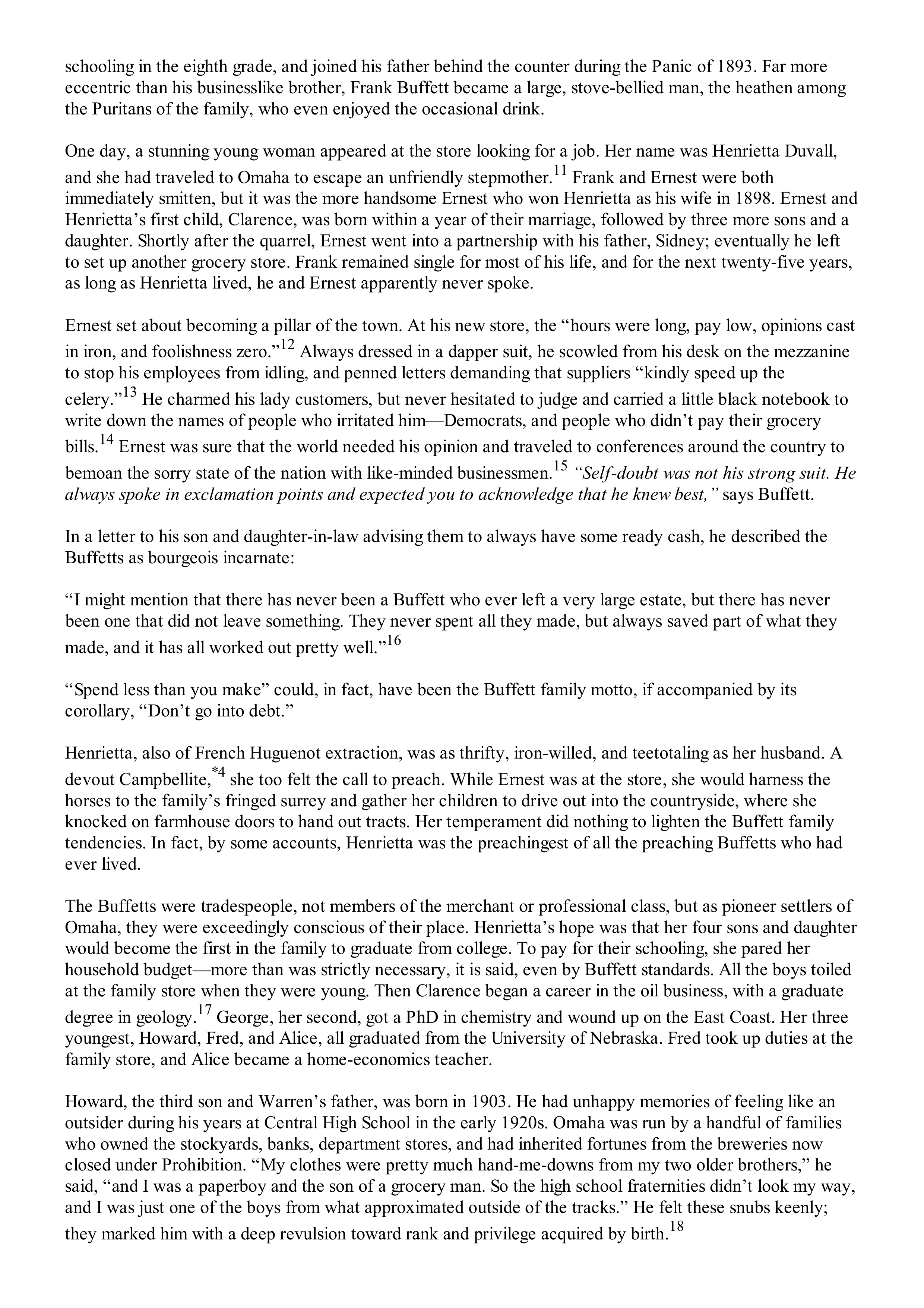 Berkshire Hathaway The Snowball Biography — page 21
