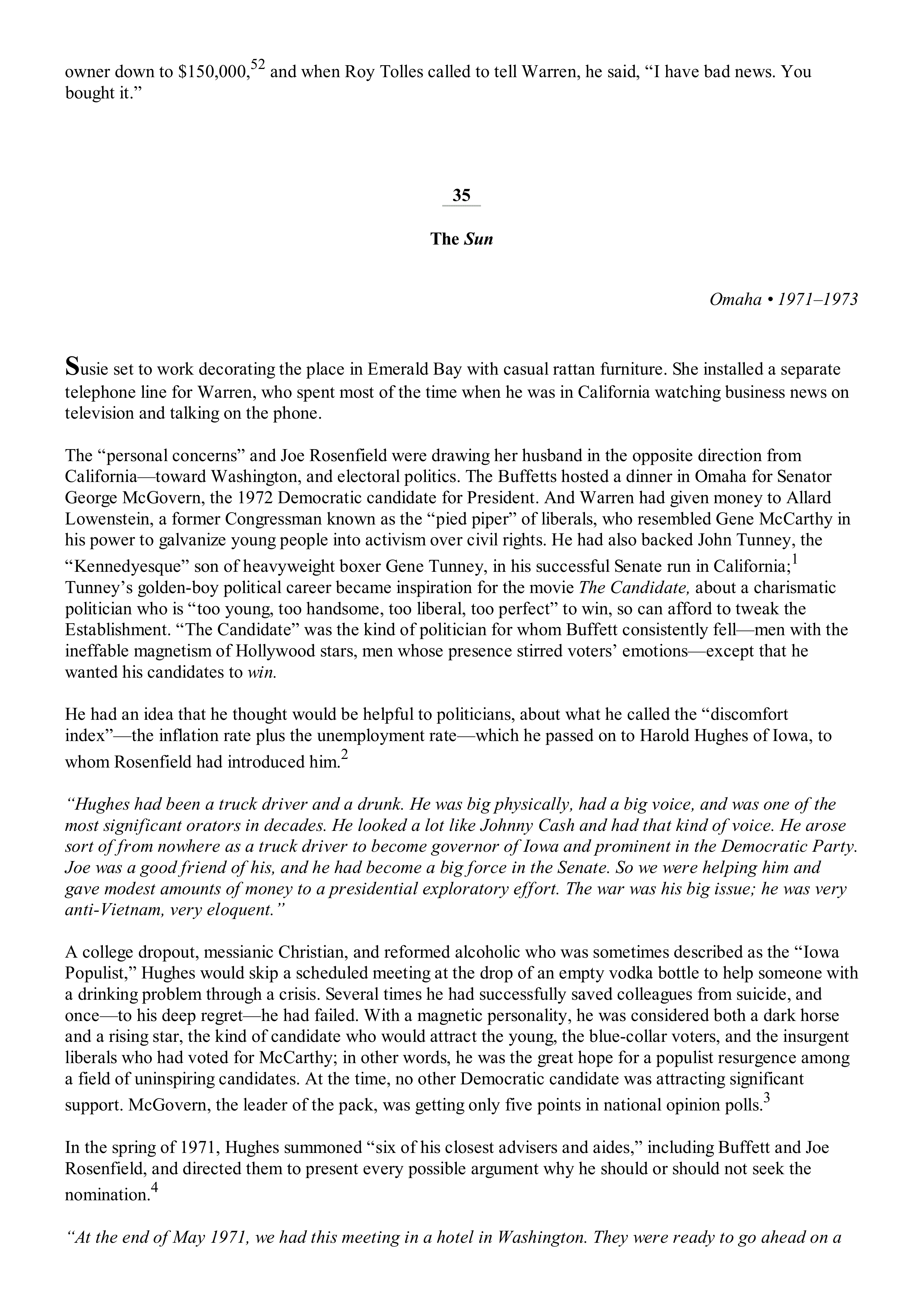 Berkshire Hathaway The Snowball Biography — page 211