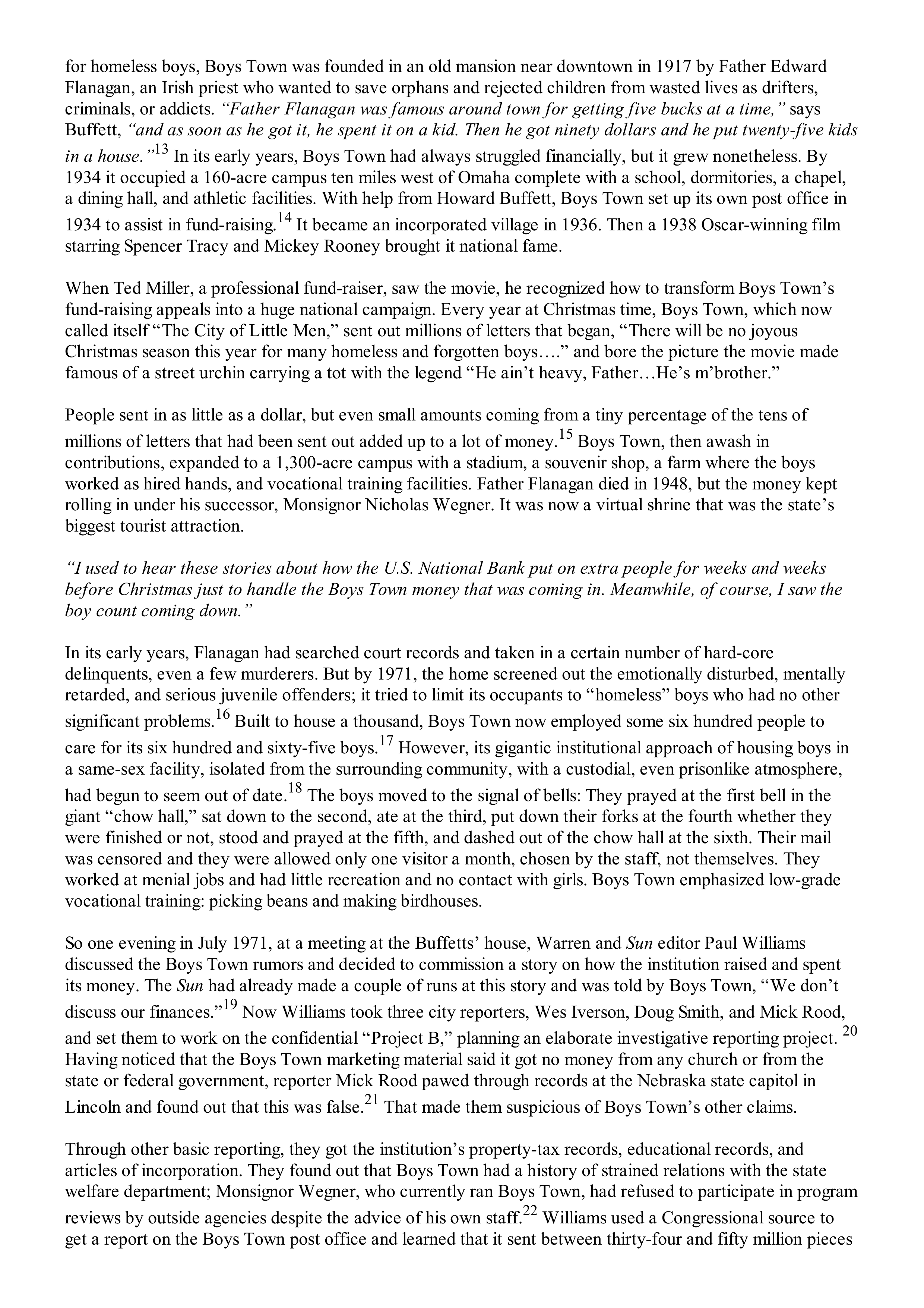Berkshire Hathaway The Snowball Biography — page 214