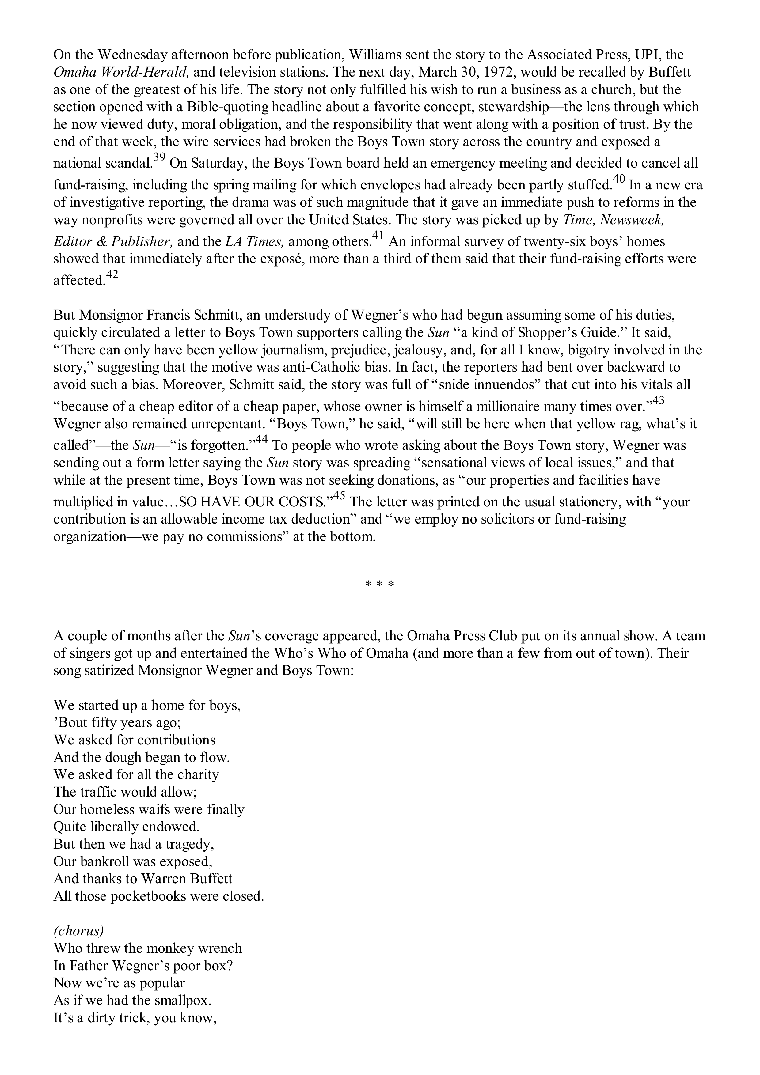 Berkshire Hathaway The Snowball Biography — page 217