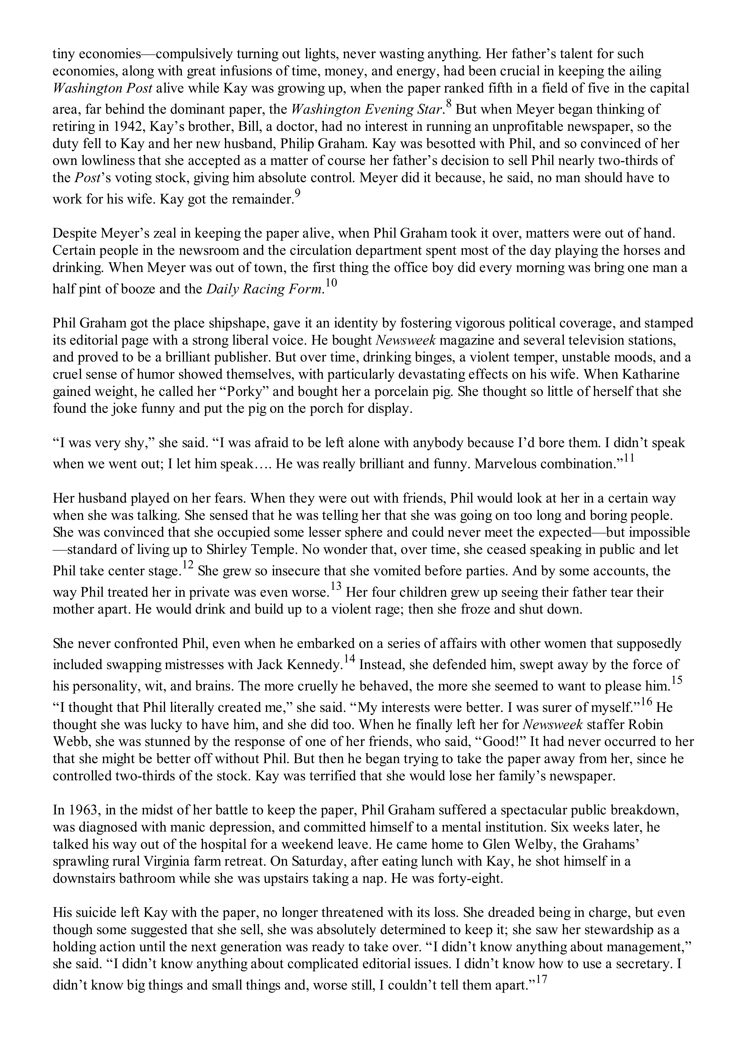 Berkshire Hathaway The Snowball Biography — page 222