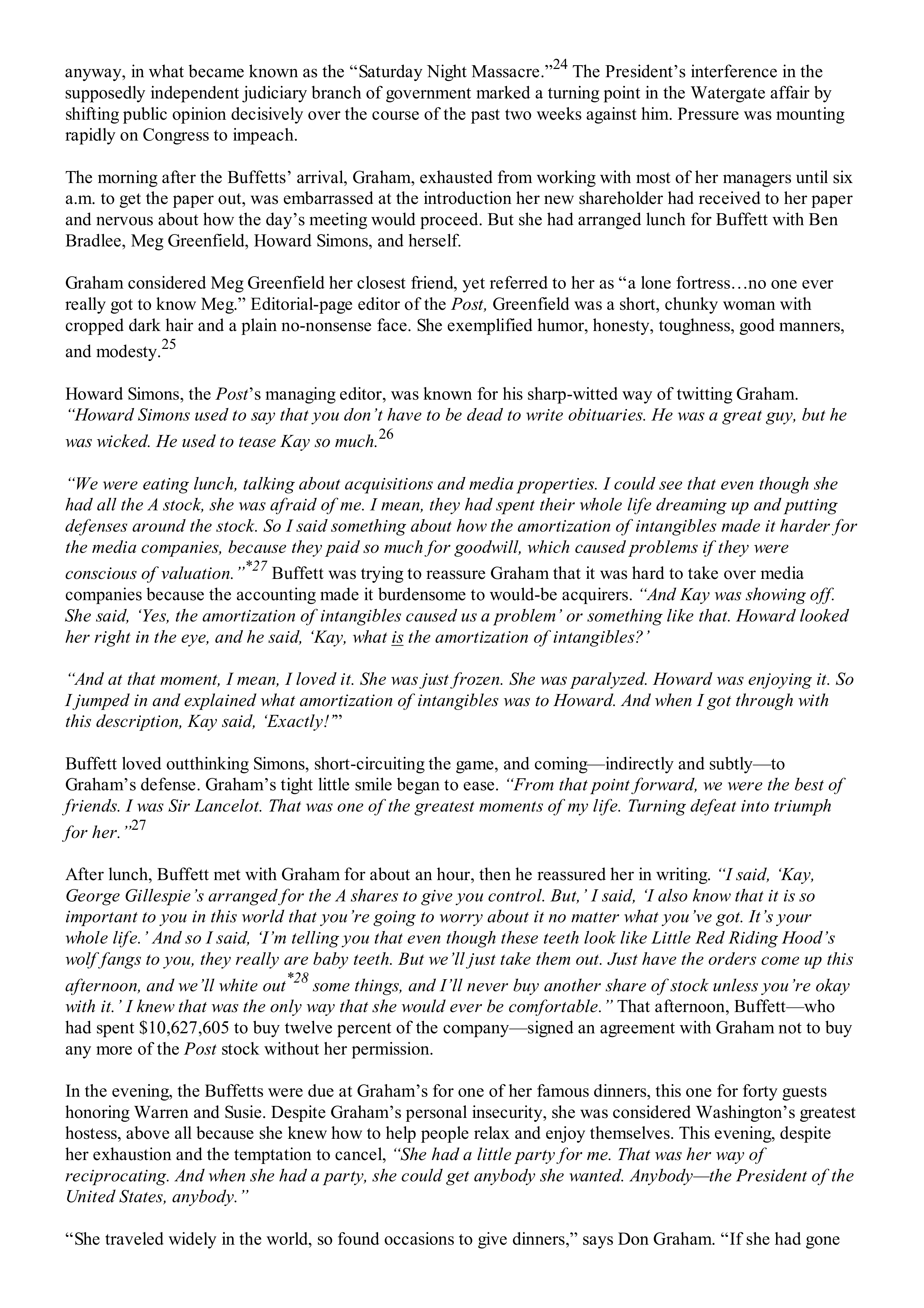 Berkshire Hathaway The Snowball Biography — page 229