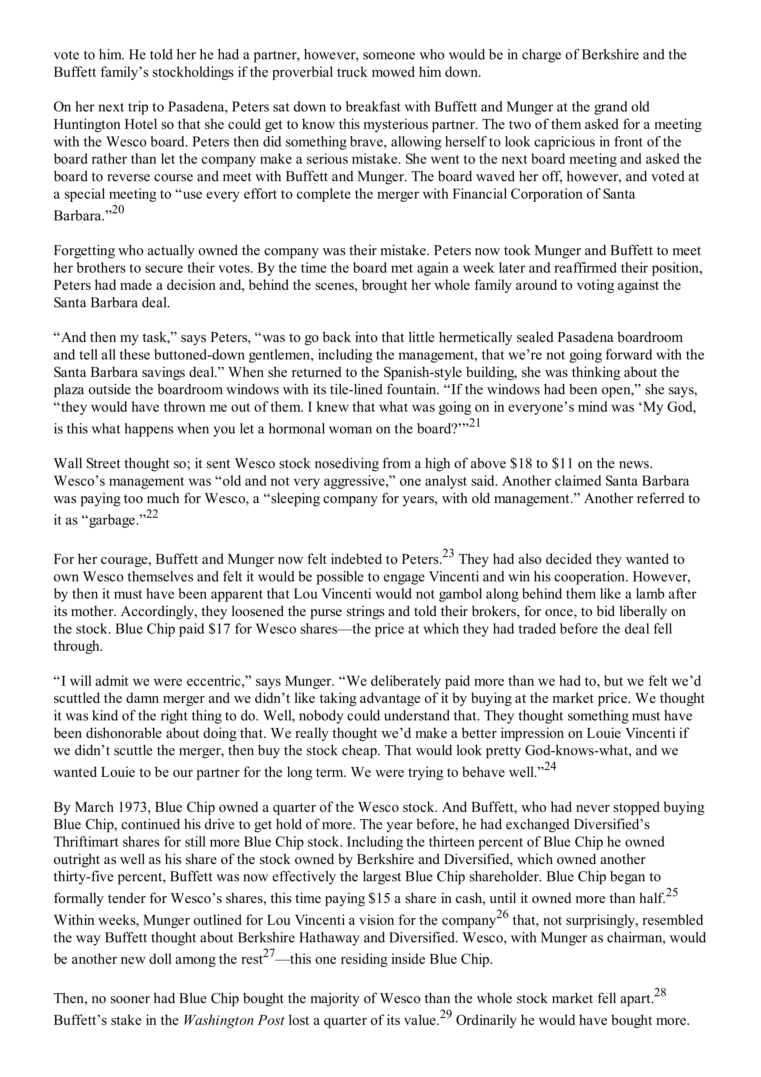 Berkshire Hathaway The Snowball Biography — page 234