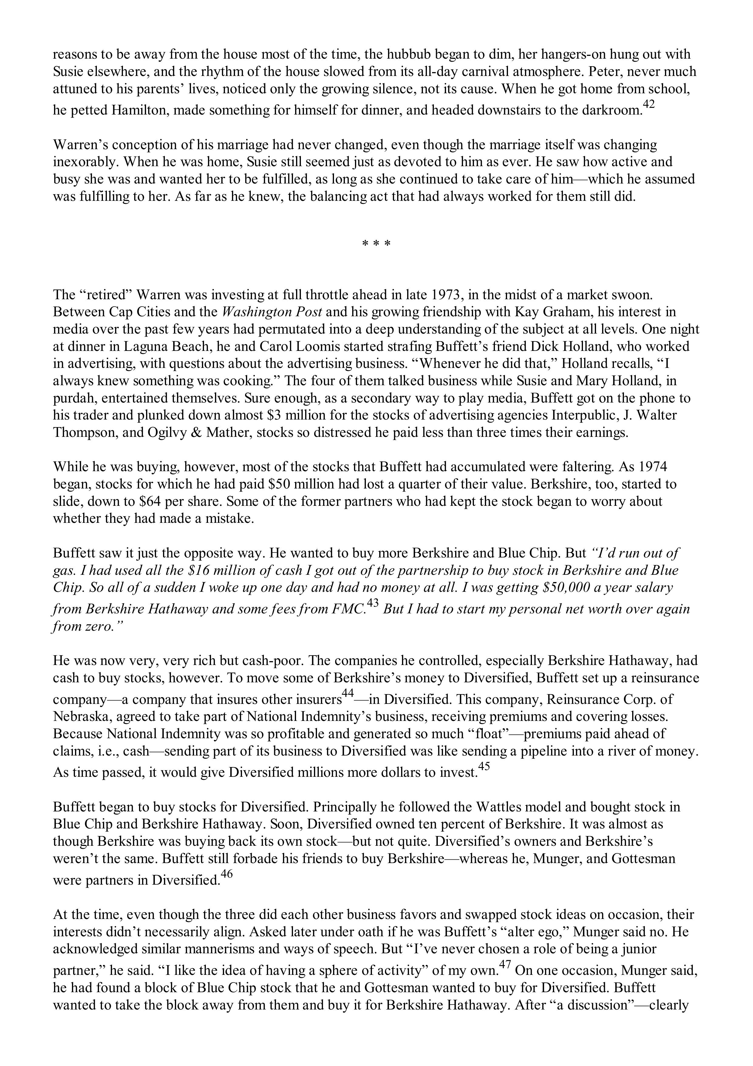 Berkshire Hathaway The Snowball Biography — page 236