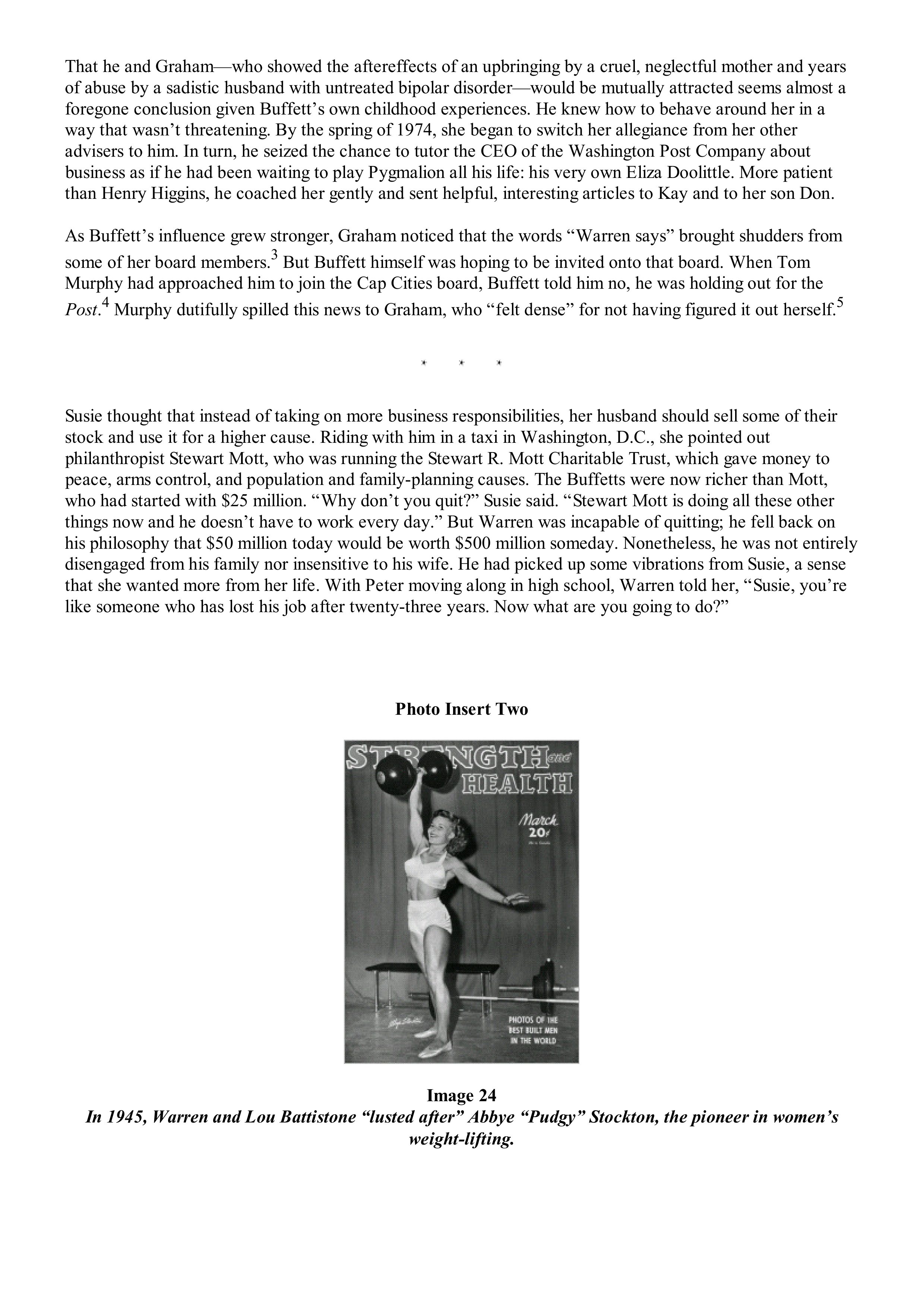 Berkshire Hathaway The Snowball Biography — page 240