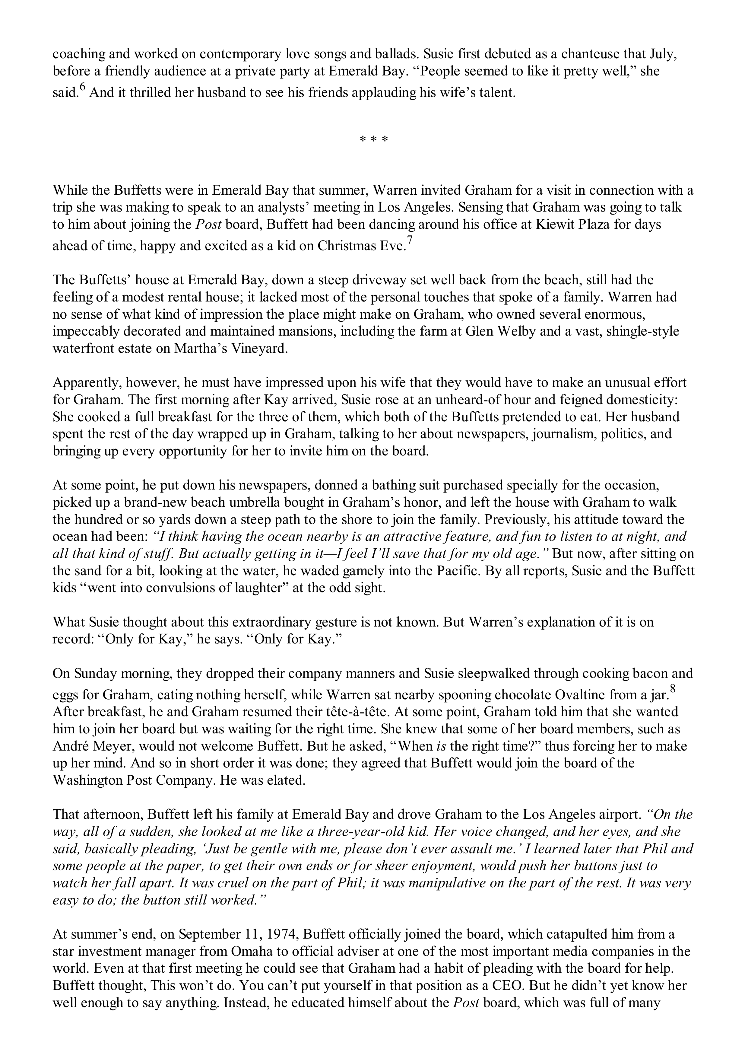 Berkshire Hathaway The Snowball Biography — page 251
