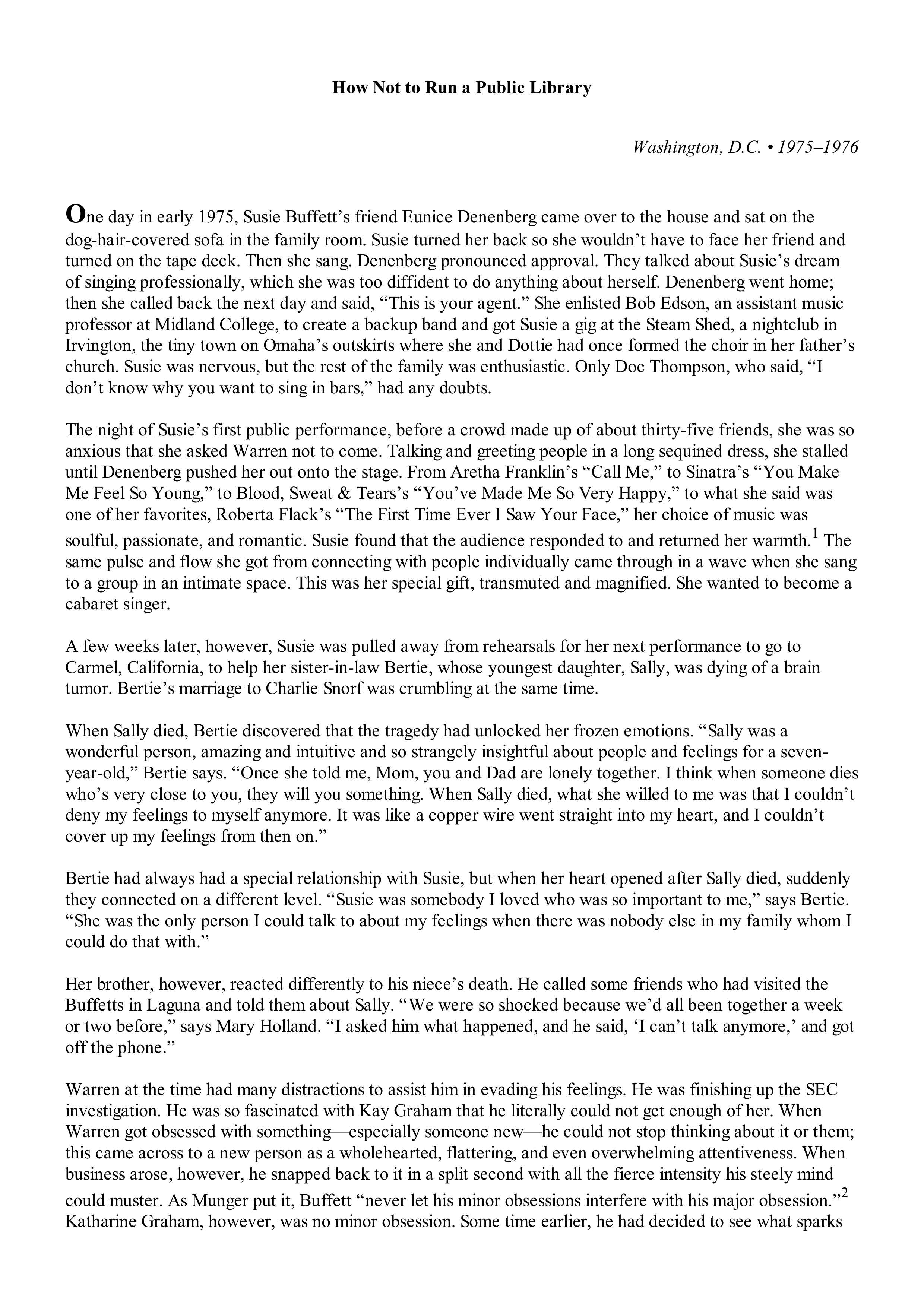 Berkshire Hathaway The Snowball Biography — page 260