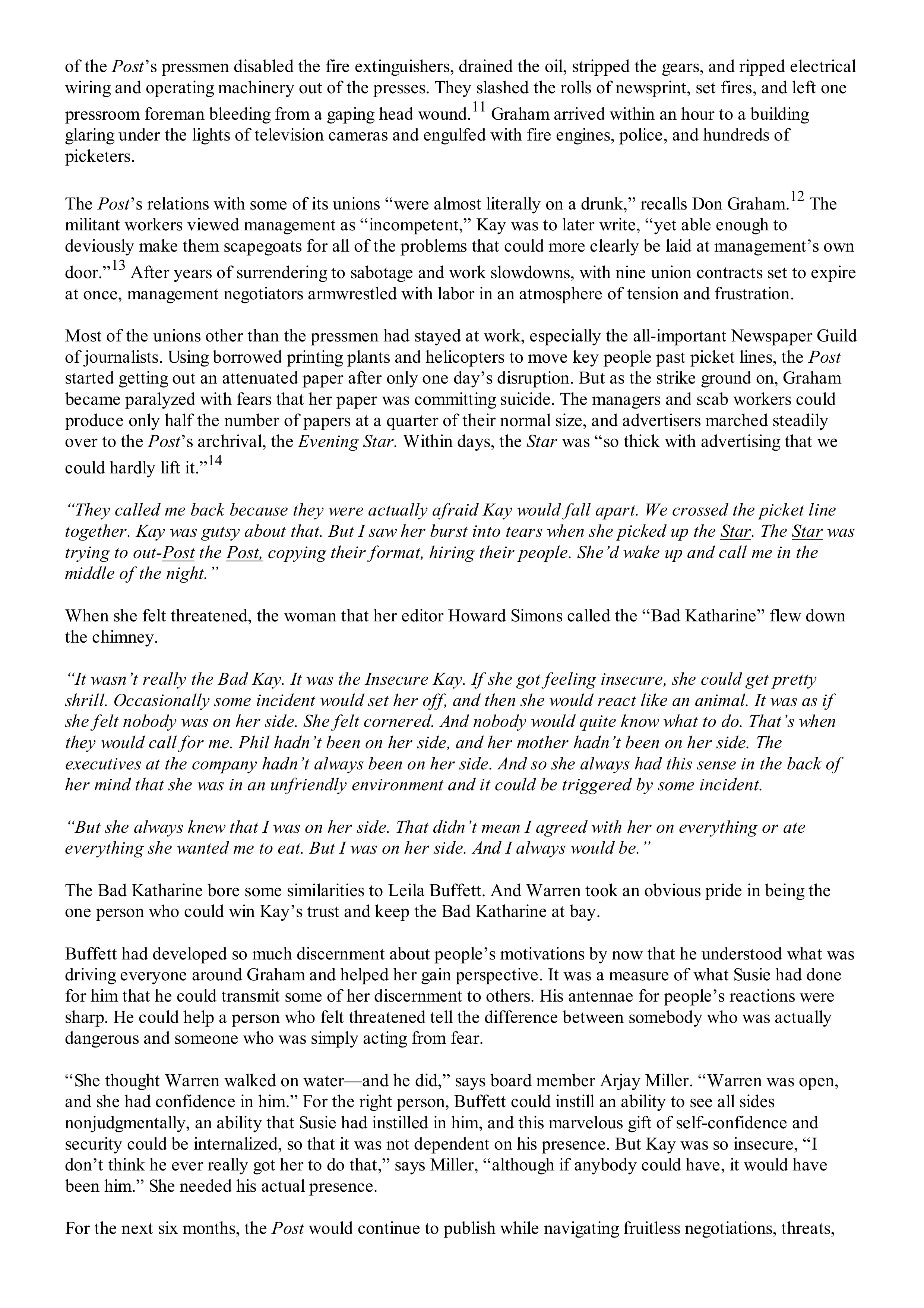 Berkshire Hathaway The Snowball Biography — page 263