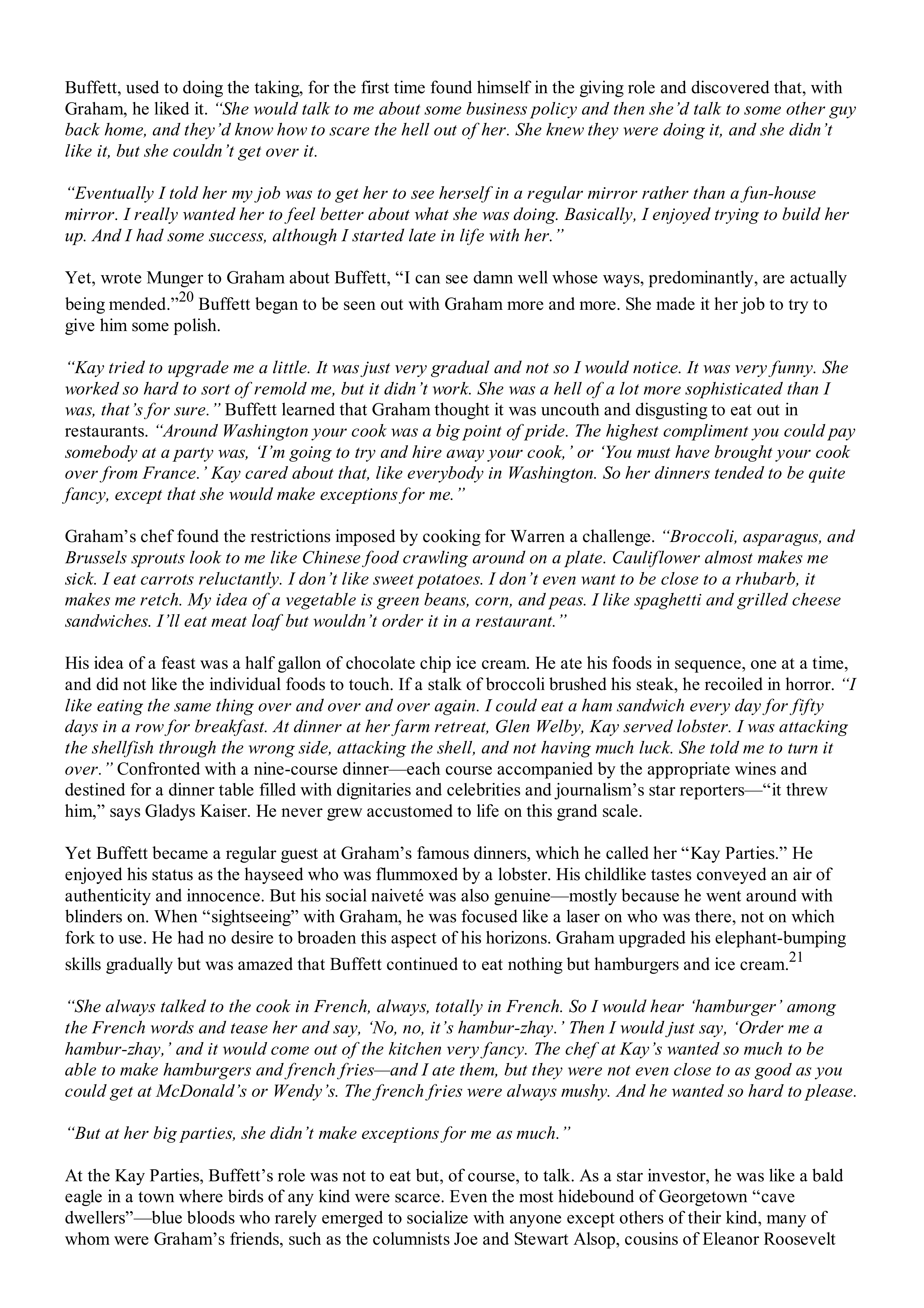 Berkshire Hathaway The Snowball Biography — page 265