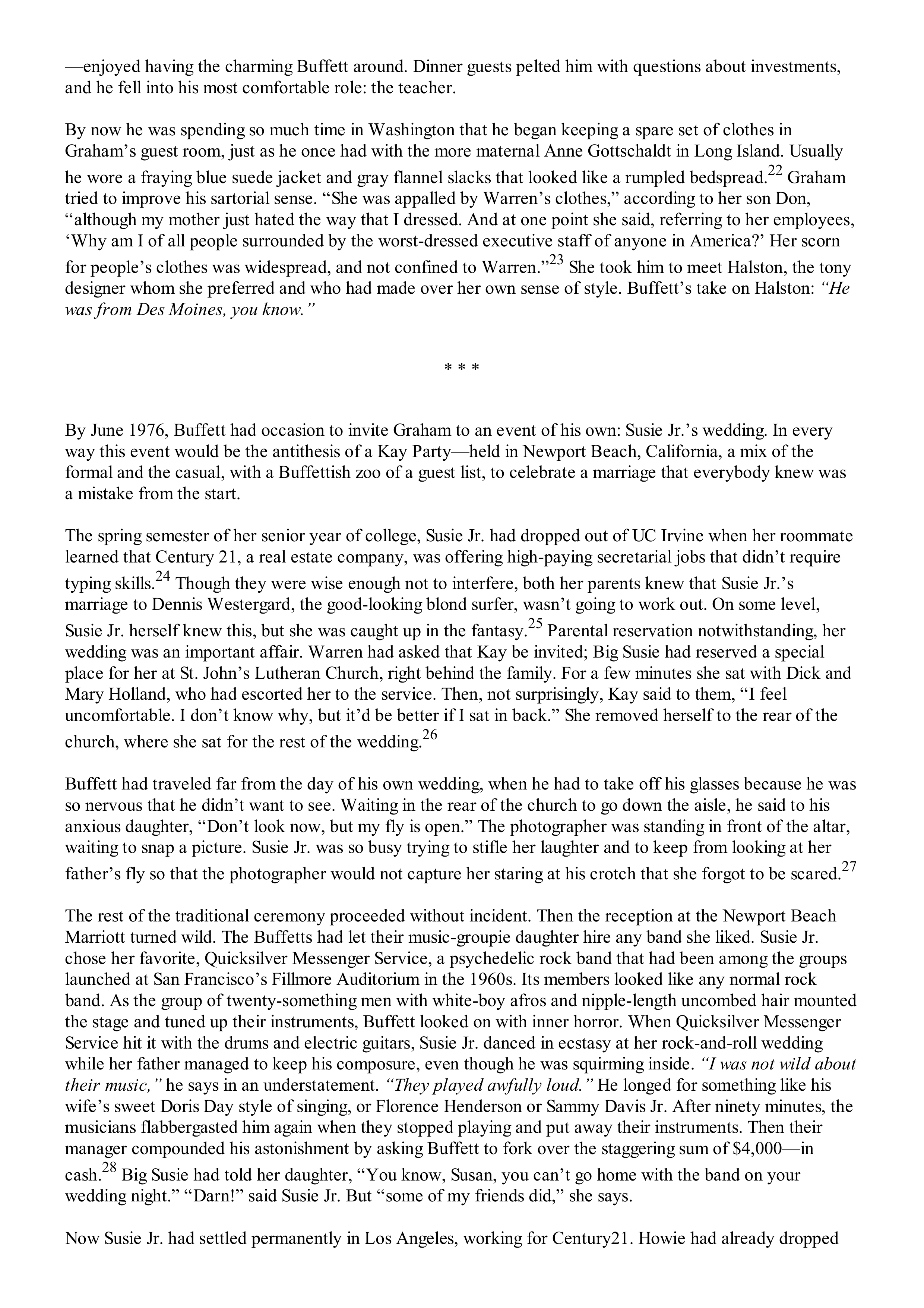 Berkshire Hathaway The Snowball Biography — page 266